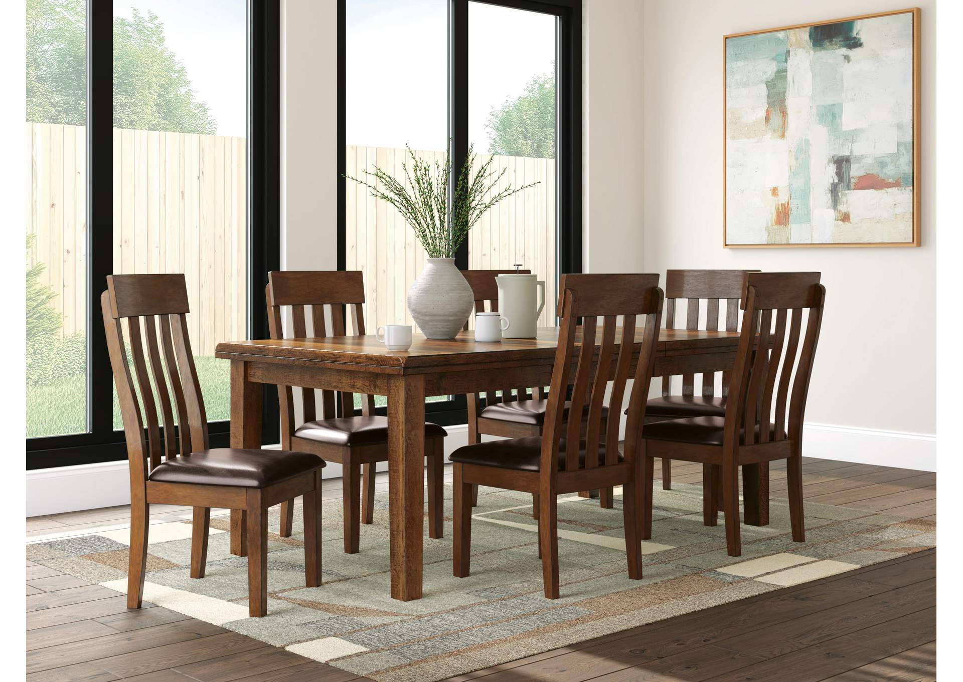 Ralene Extendable Dining Table and 6 Chairs image 8