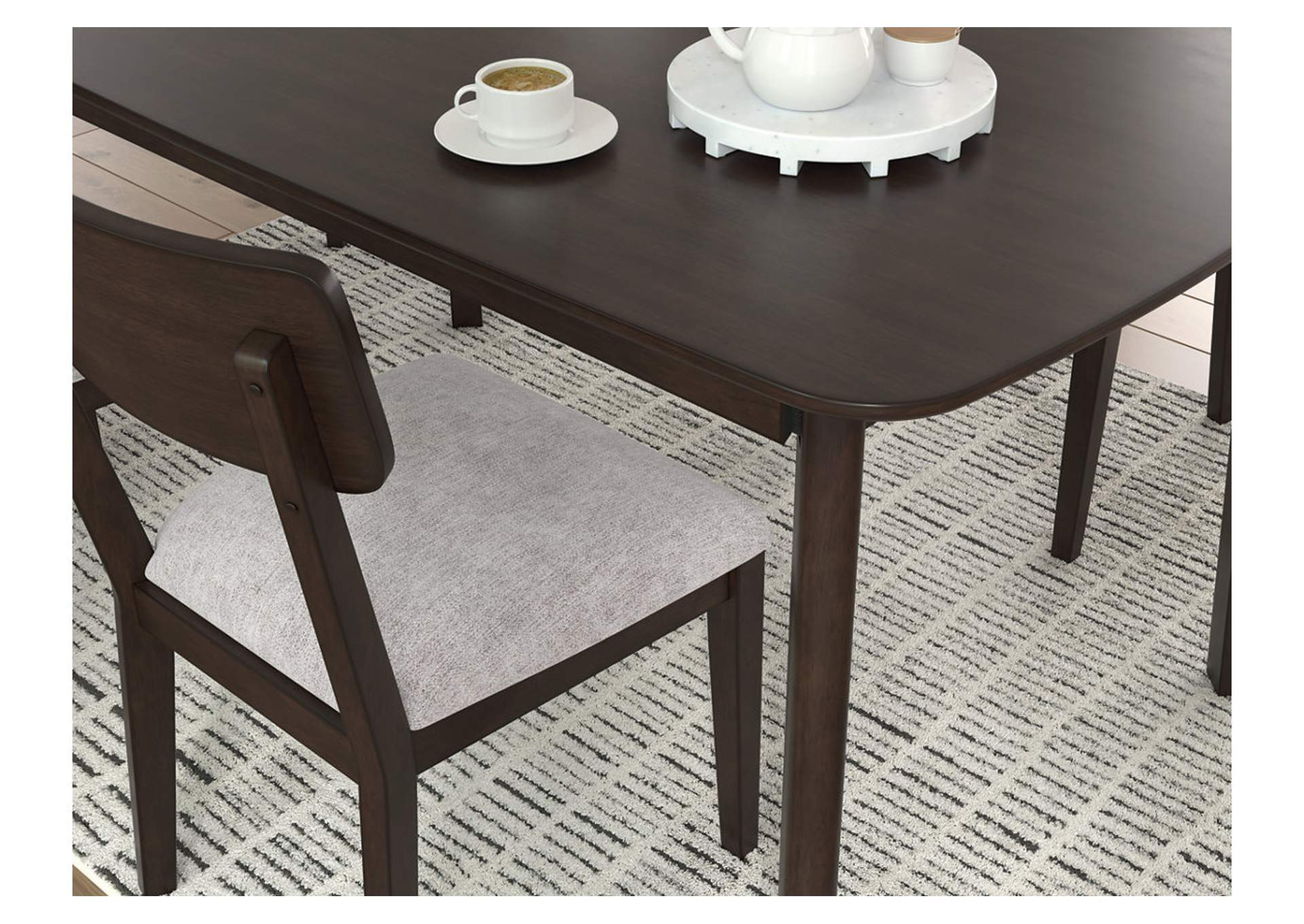 Mallenette Dining Table and 4 Chairs (Set of 5) image 5