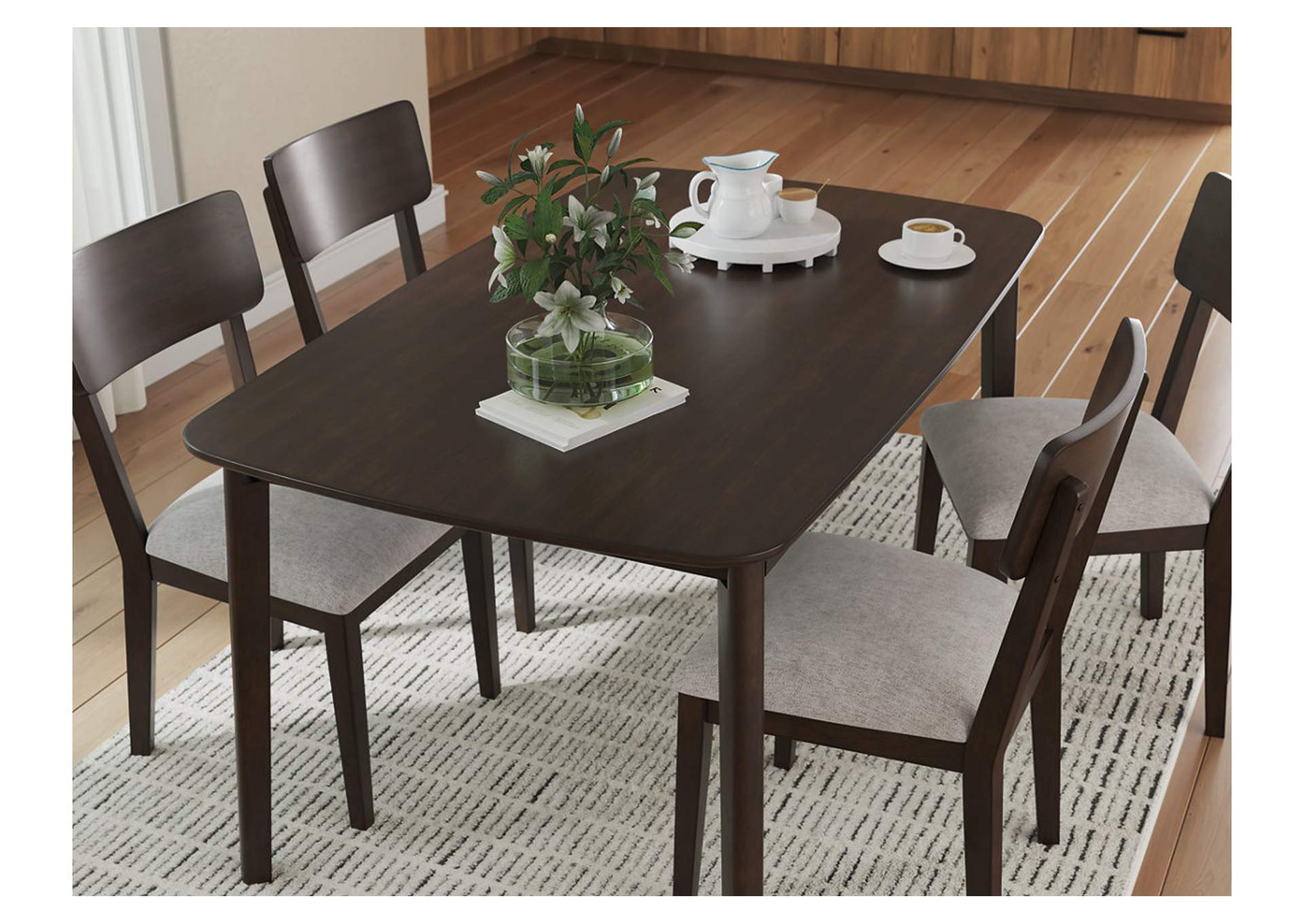 Mallenette Dining Table and 4 Chairs (Set of 5) image 4