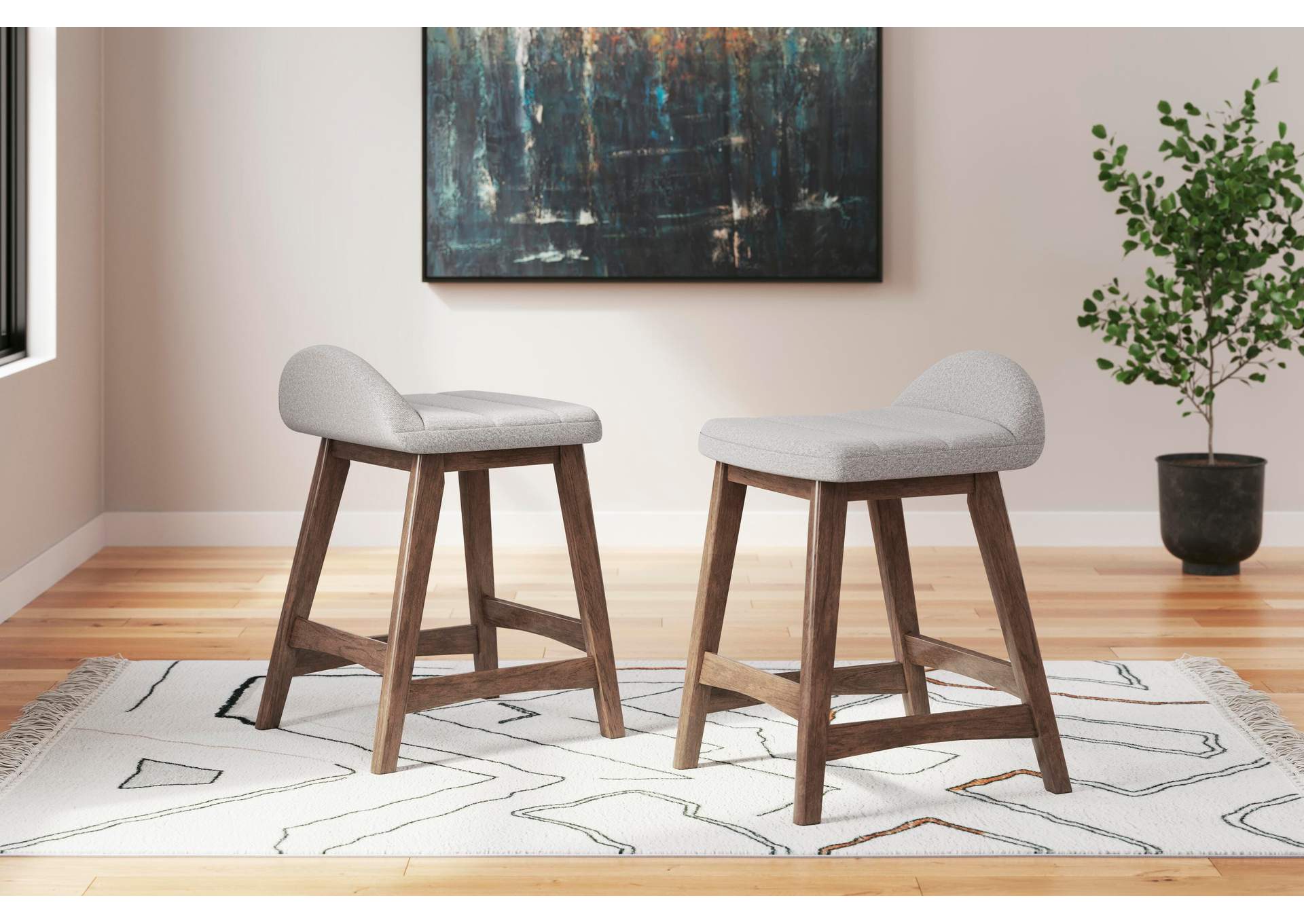 Lyncott Counter Height Bar Stool image 13