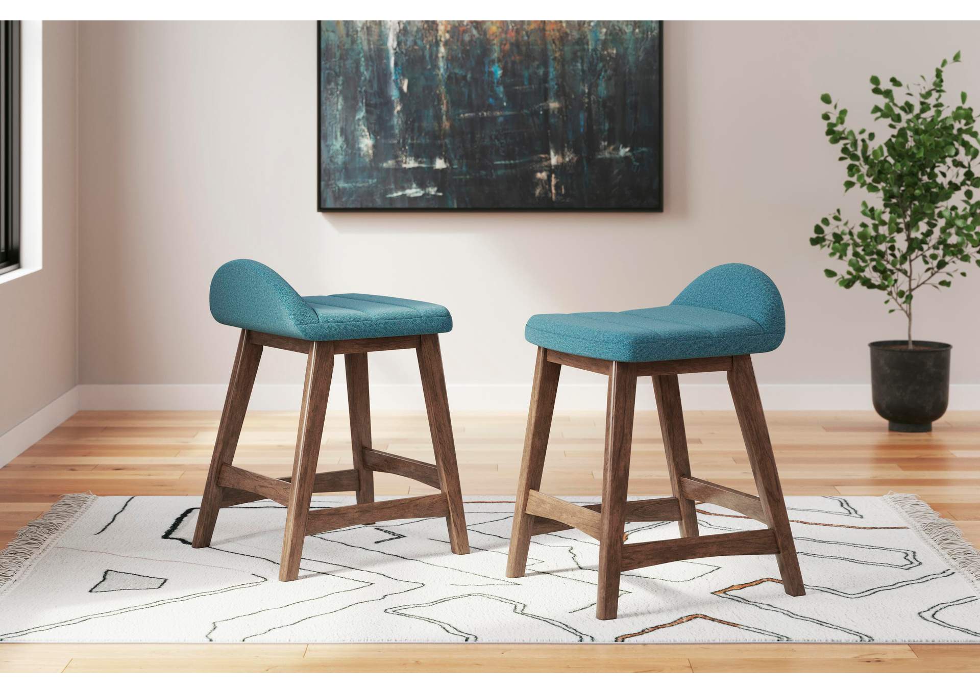 Lyncott Counter Height Bar Stool image 13
