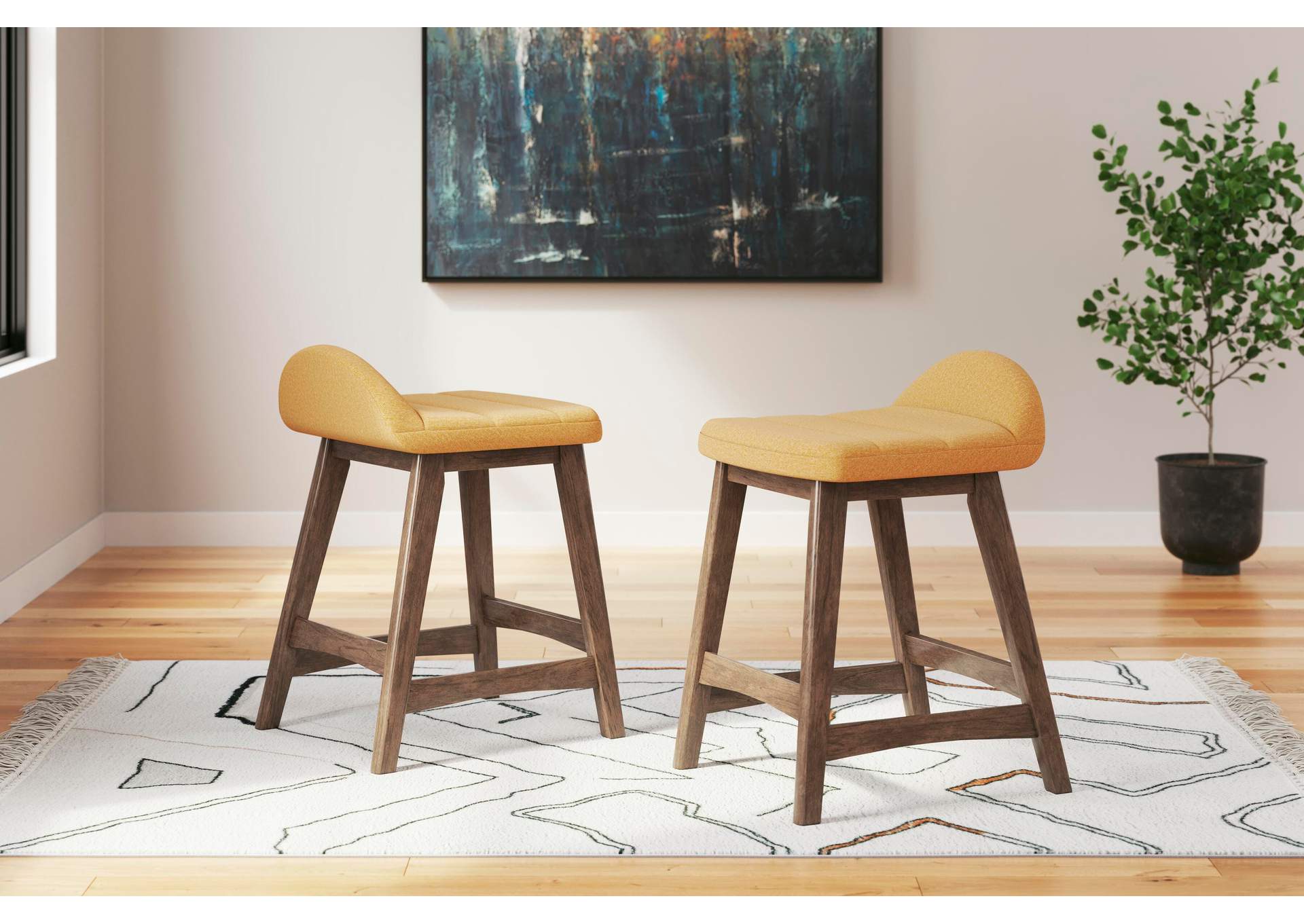 Lyncott Counter Height Bar Stool image 12