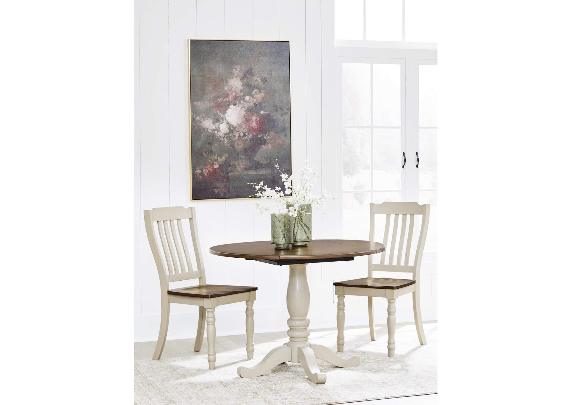 Wirloni Dining Table and 2 Chairs image 2