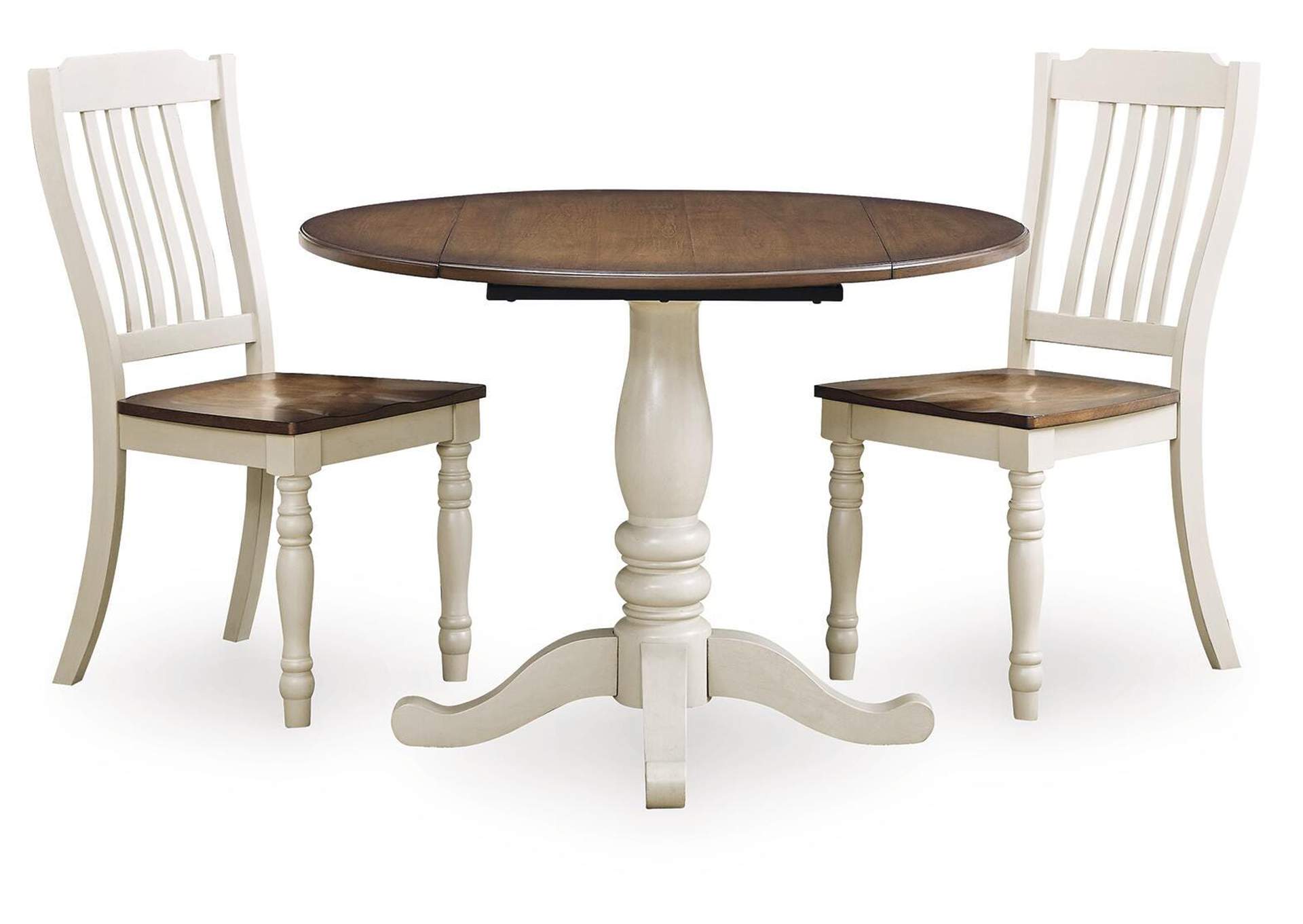 Wirloni Dining Table and 2 Chairs image 1
