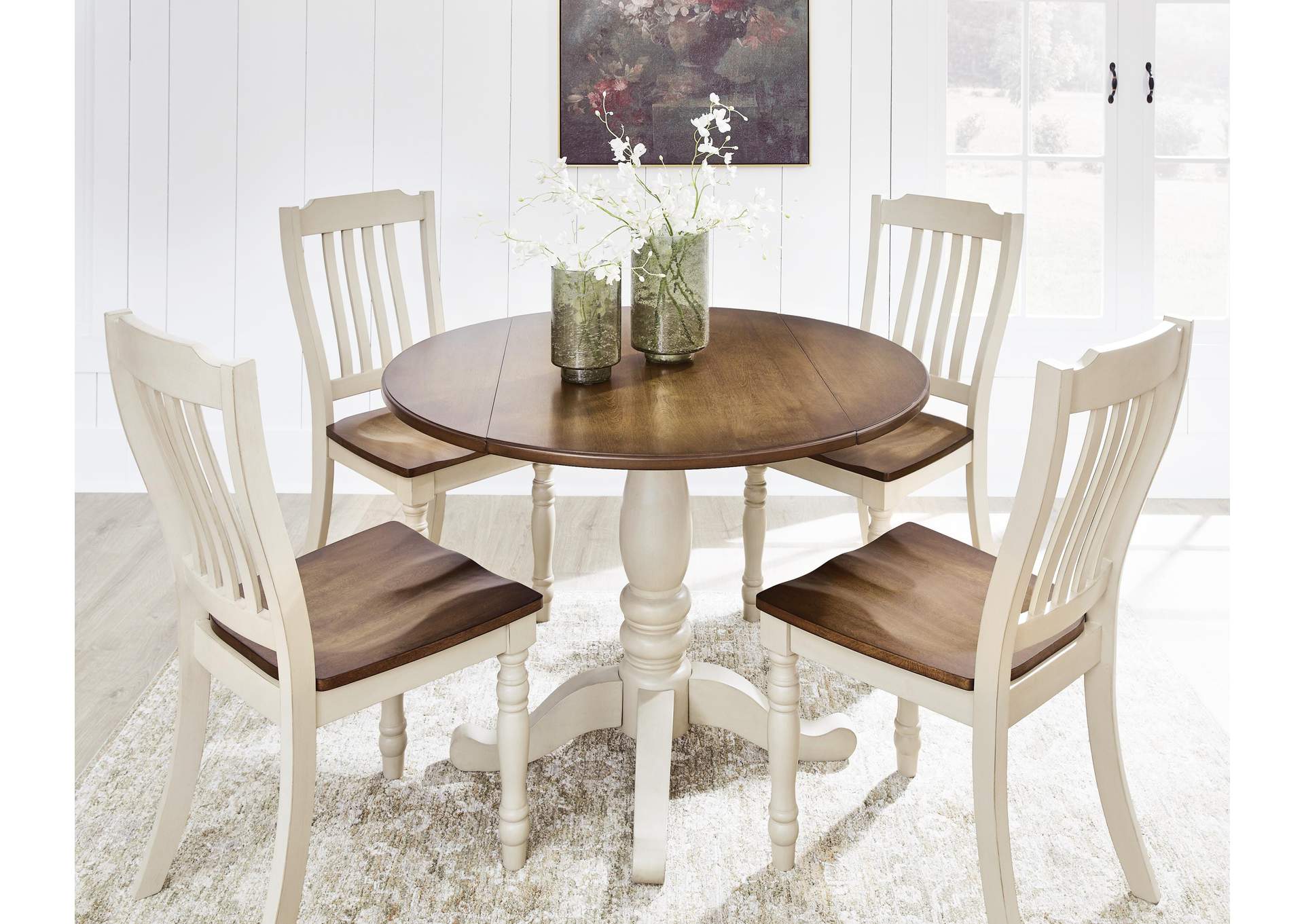 Wirloni Dining Table and 4 Chairs image 3