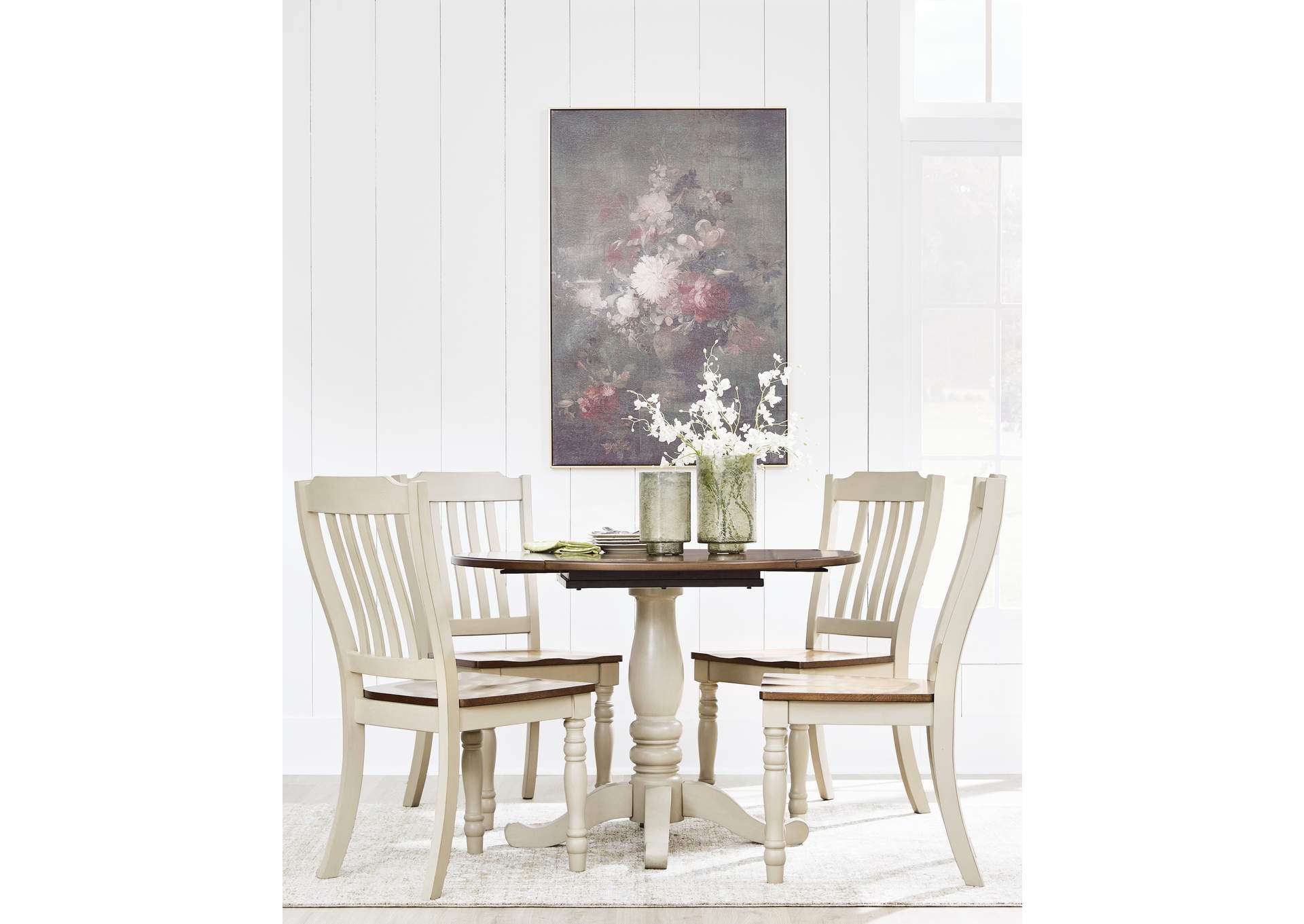 Wirloni Dining Table and 4 Chairs image 4