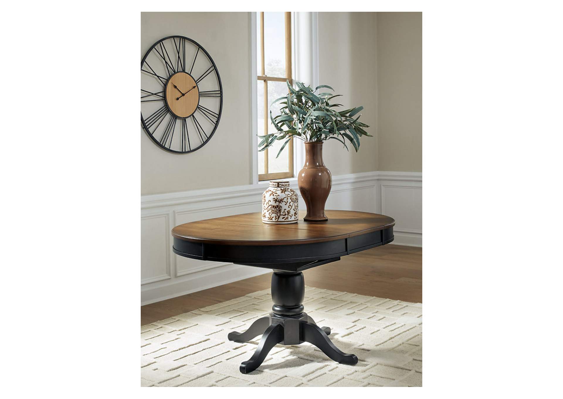 Clorazi Dining Butterfly Extension Table image 2