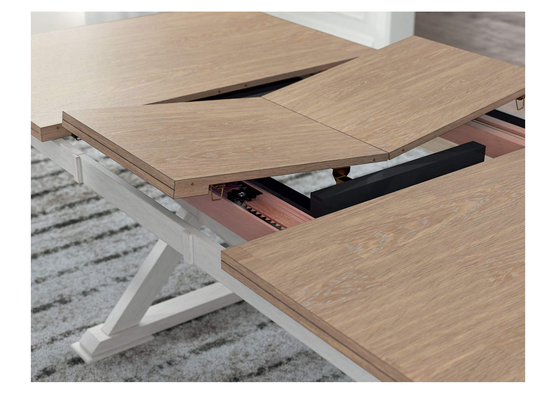 Purlaney Dining Butterfly Extension Table image 11