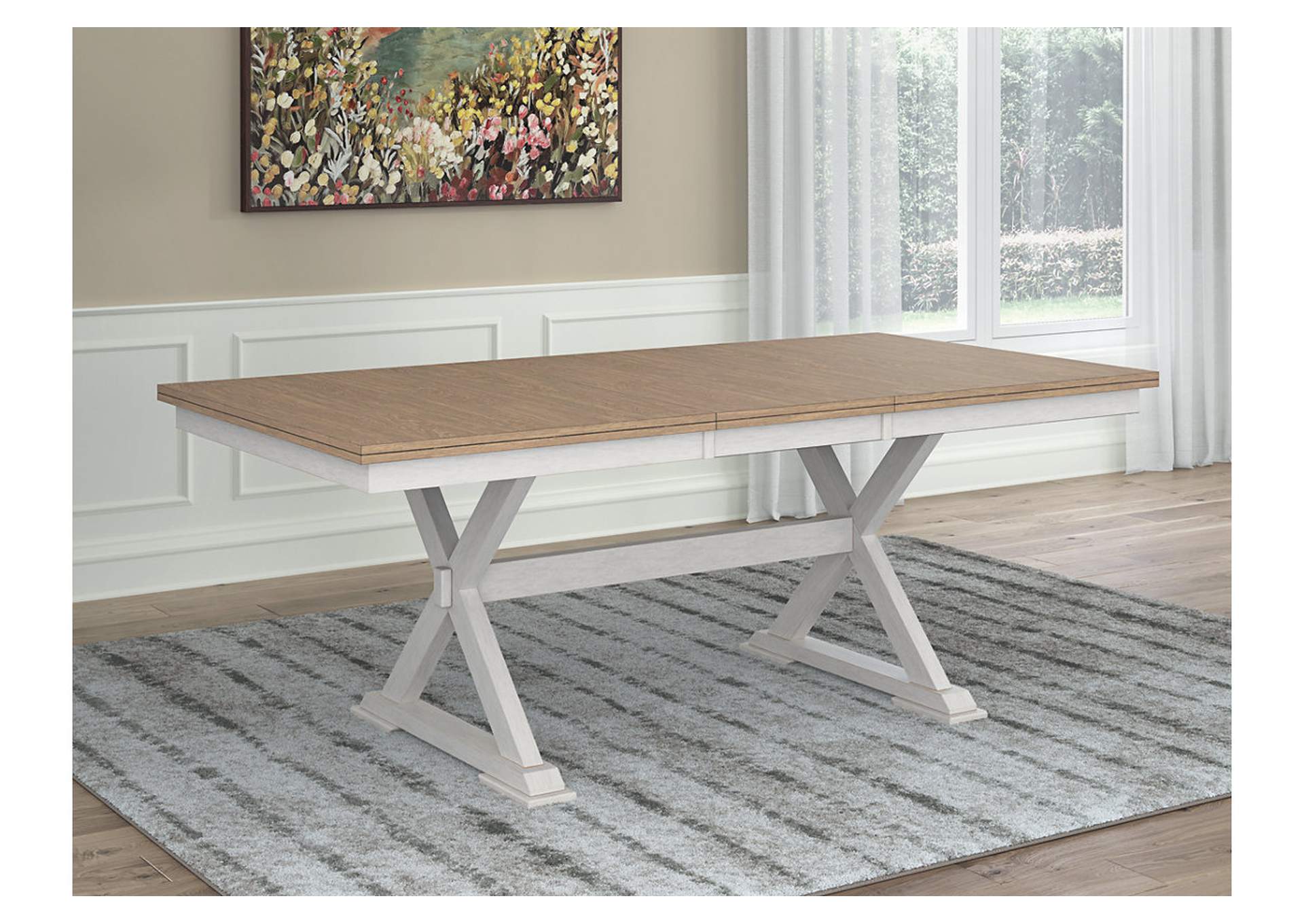 Purlaney Dining Butterfly Extension Table image 2