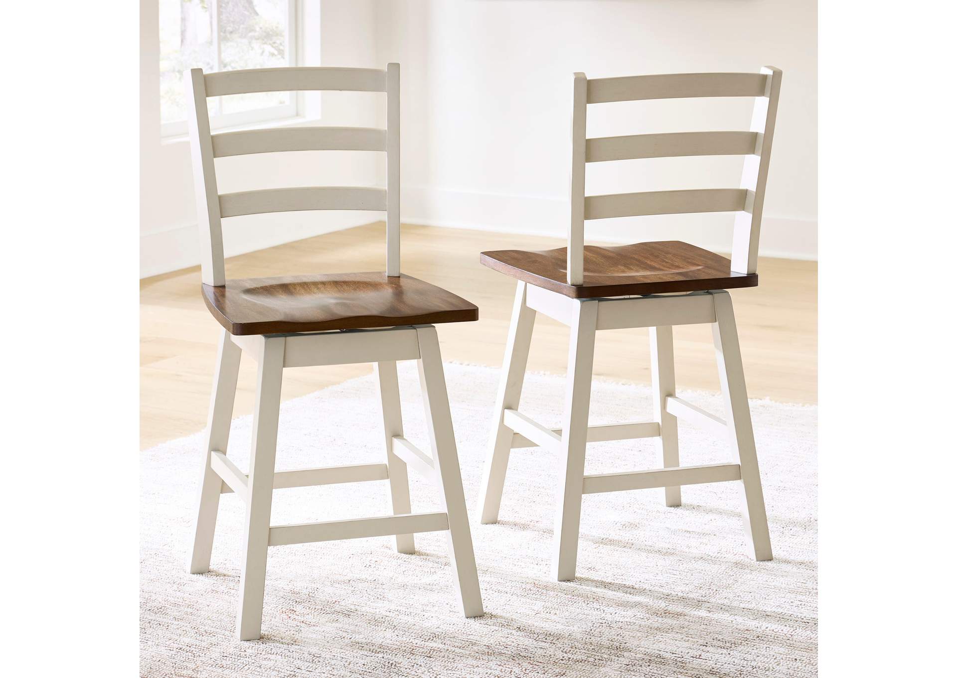 Brinfern Counter Height Swivel Stool image 7
