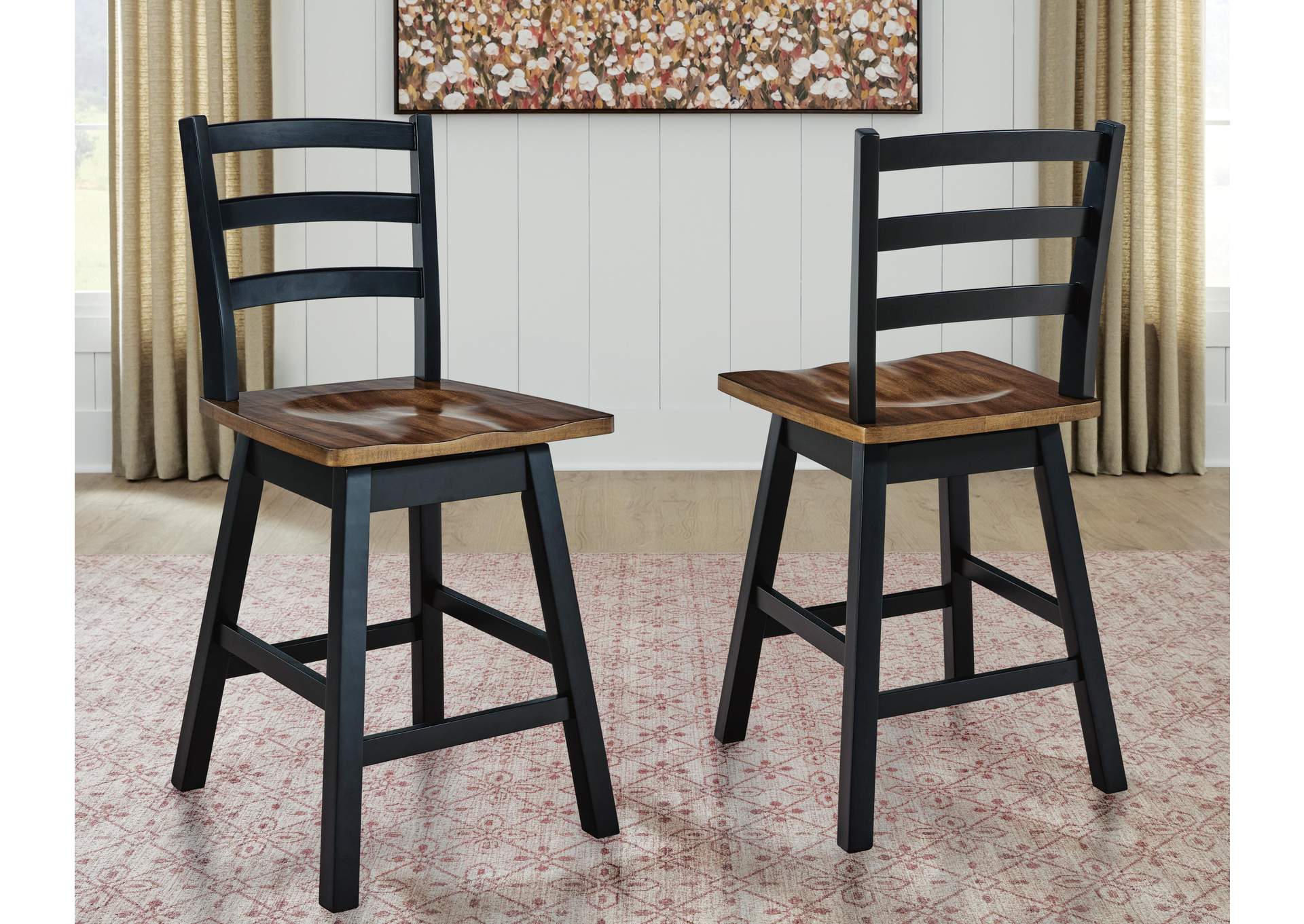 Wildenauer Counter Height Swivel Barstool image 2