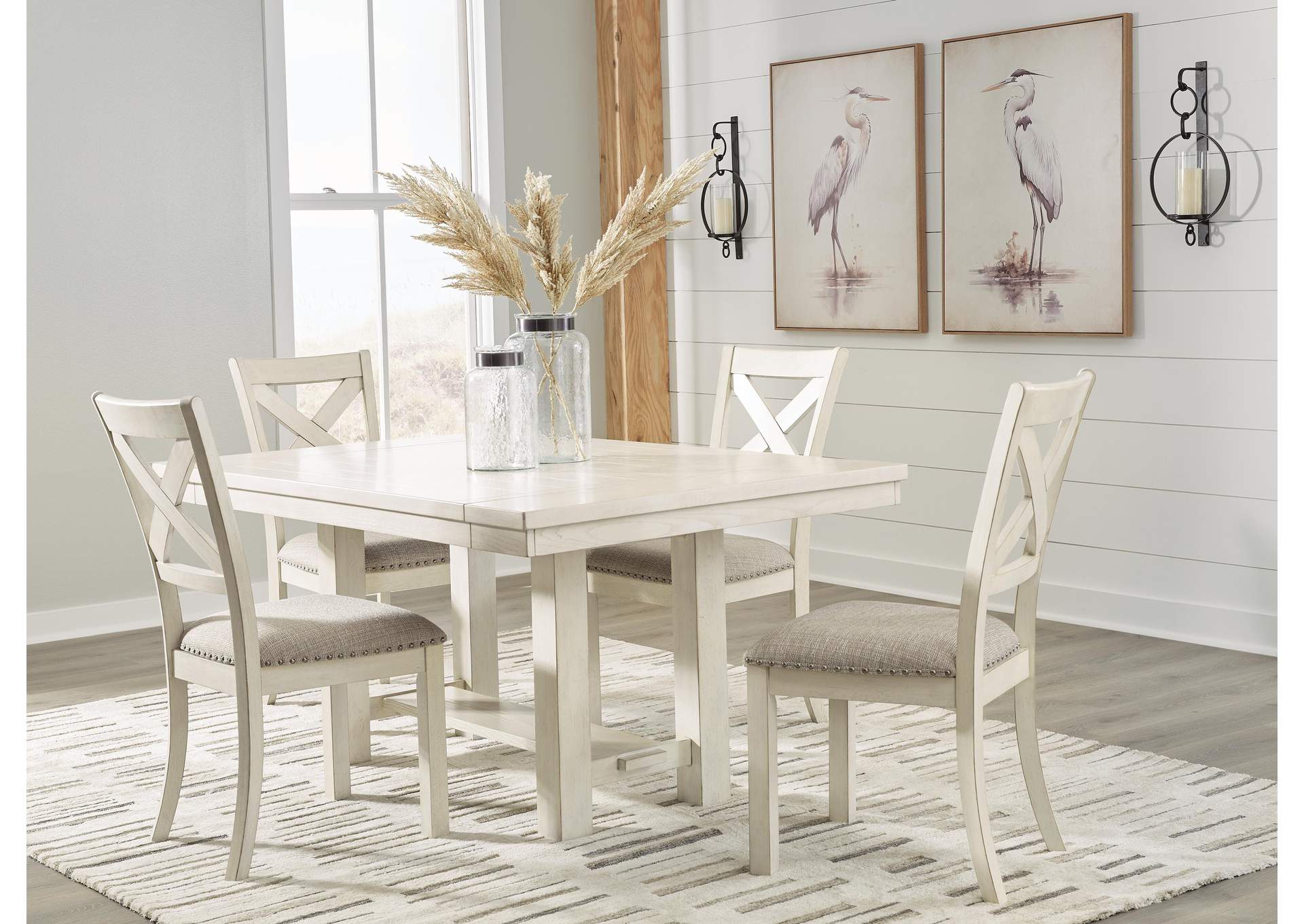 Robbinsdale Extendable Dining Table and 4 Chairs image 3