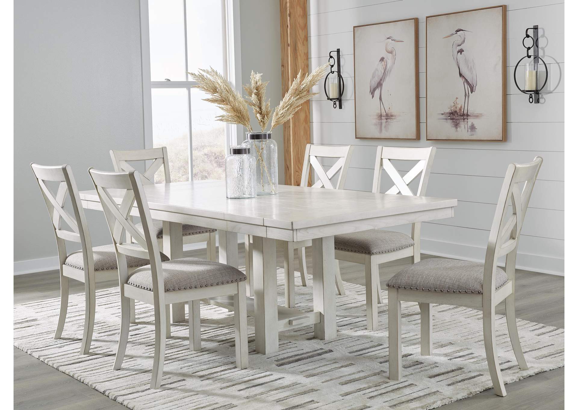 Robbinsdale Extendable Dining Table and 6 Chairs image 5