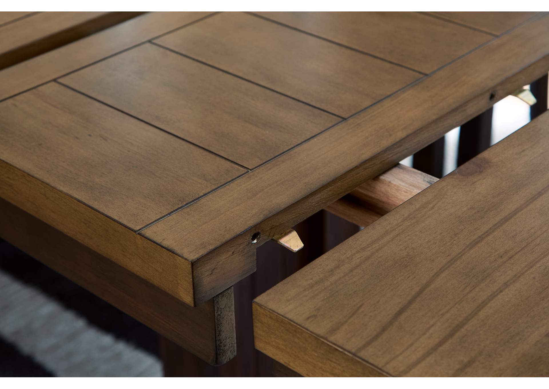 Anixburg Counter Height Dining Table and 6 Barstools image 3