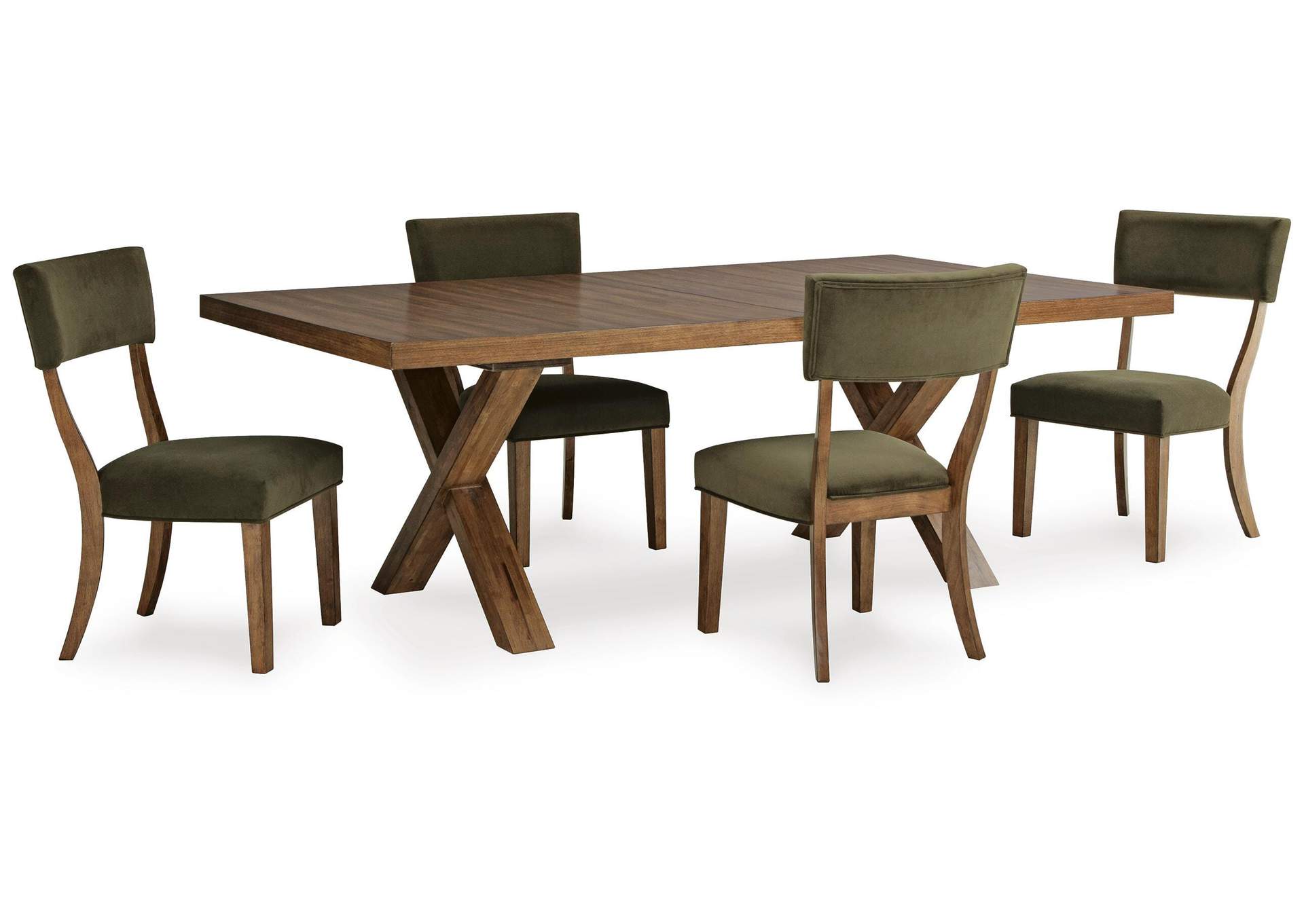 Steenlage Extendable Dining Table and 4 Chairs image 1