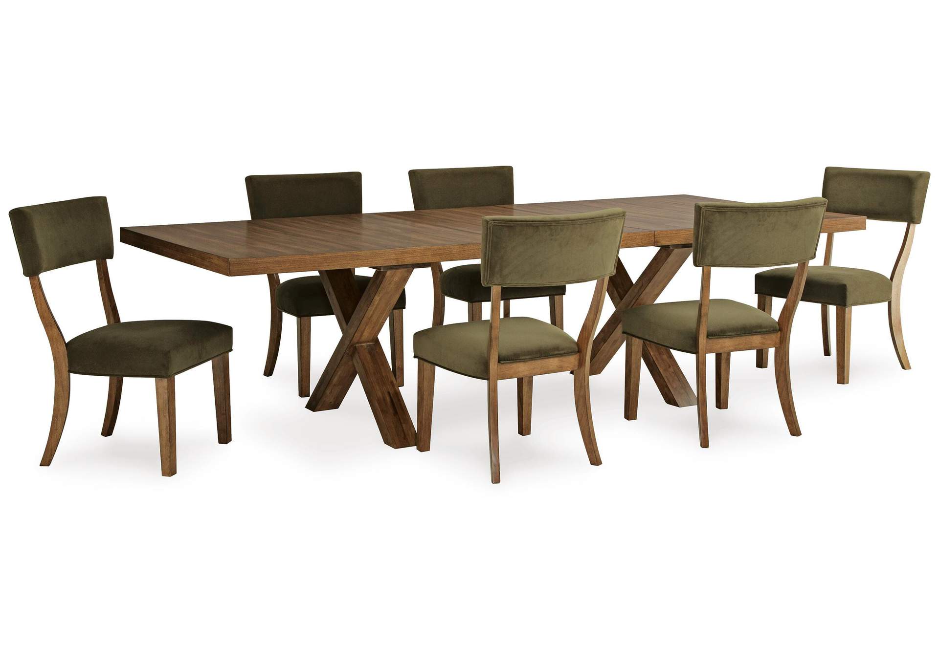 Steenlage Extendable Dining Table and 6 Chairs