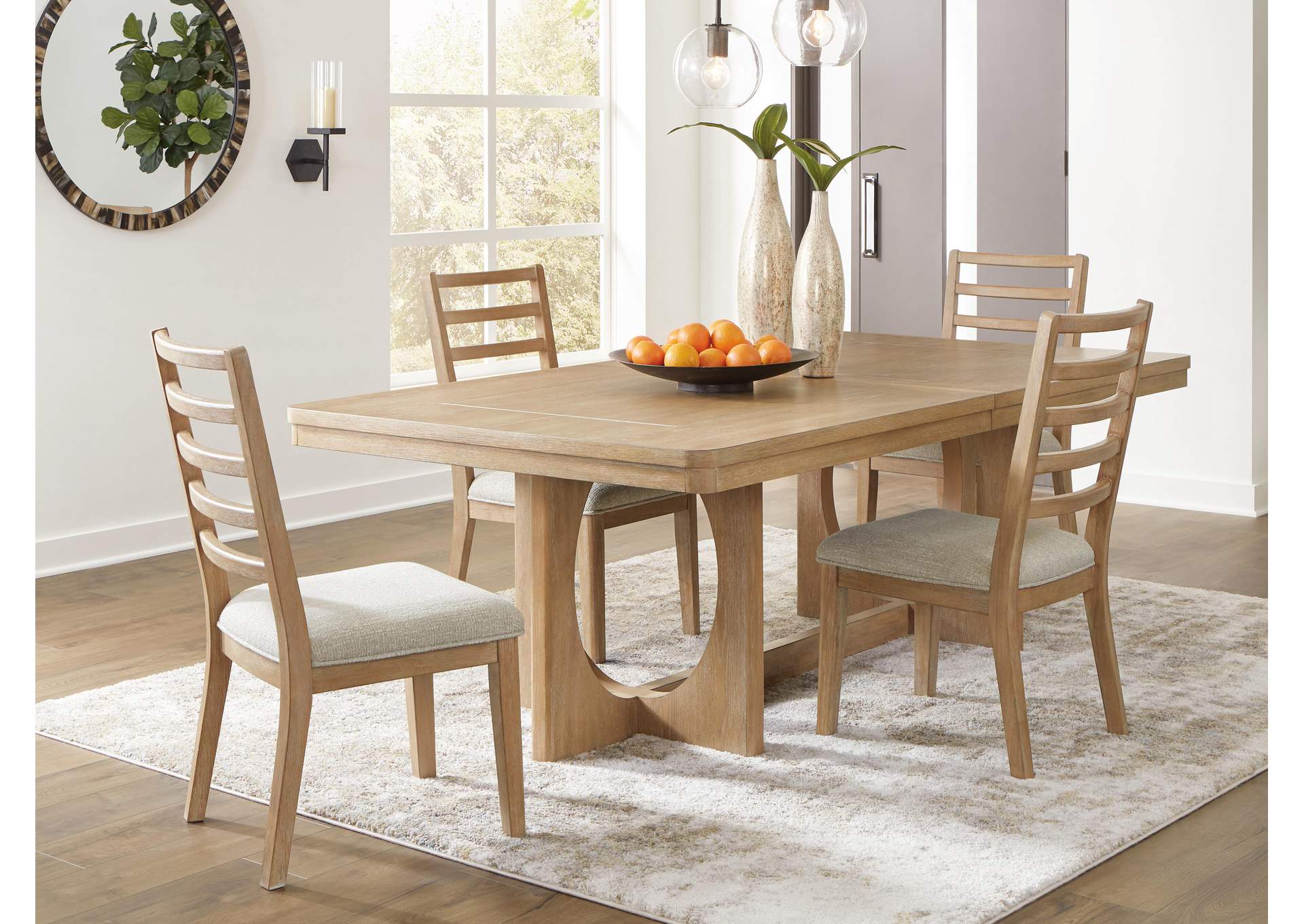 Rencott Extendable Dining Table and 4 Chairs image 8