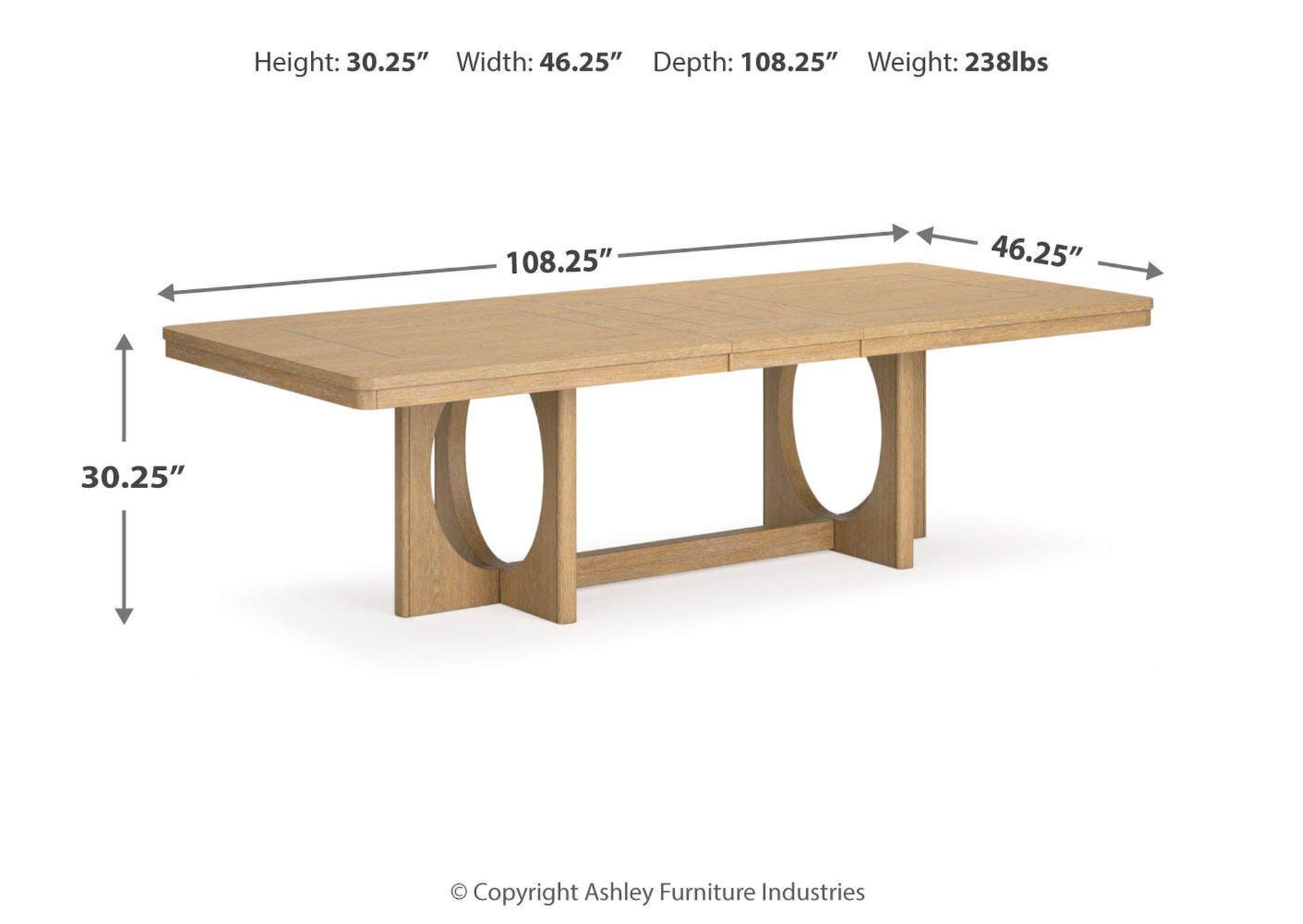 Rencott Dining Extension Table image 11