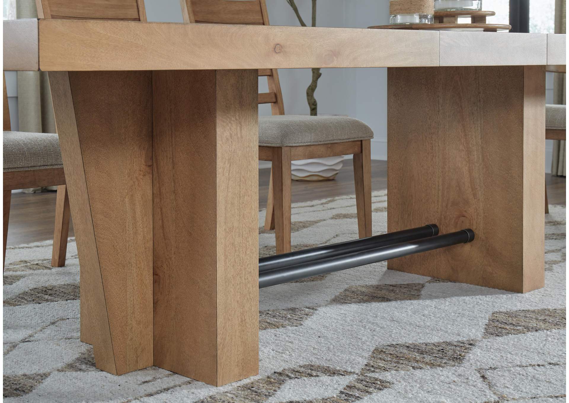 Kristiland Extendable Dining Table and 10 Chairs with Storage image 10