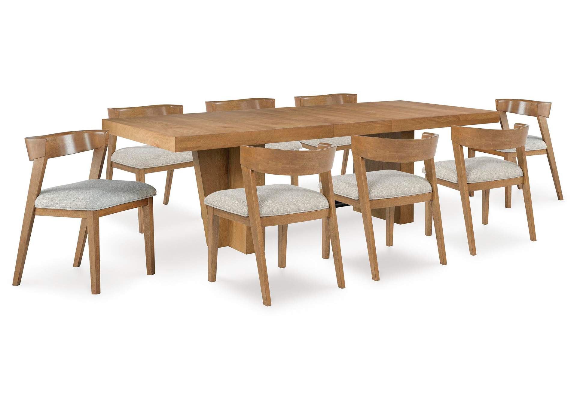 Kristiland Extendable Dining Table and 8 Chairs image 1