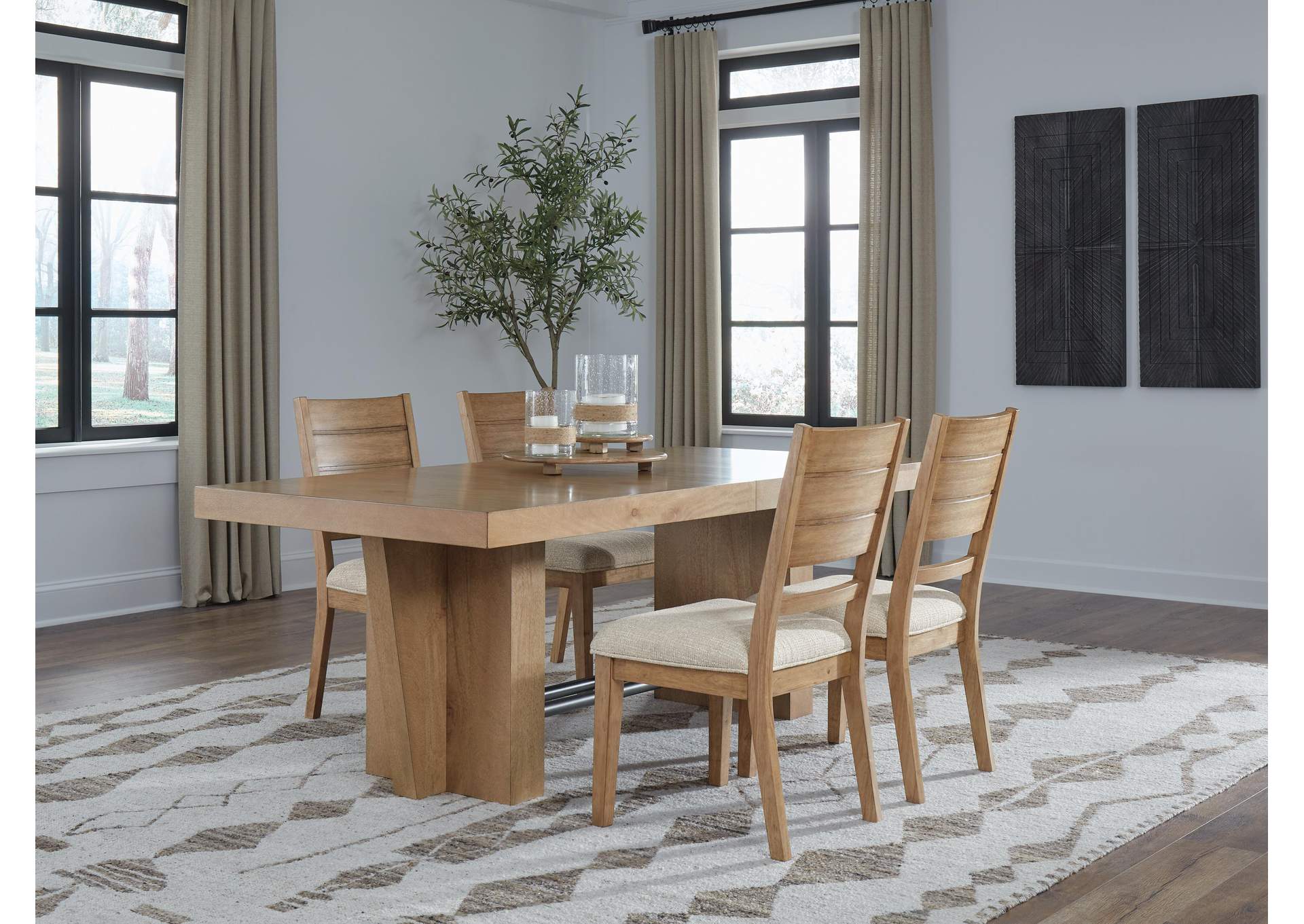 Kristiland Extendable Dining Table and 4 Chairs image 7