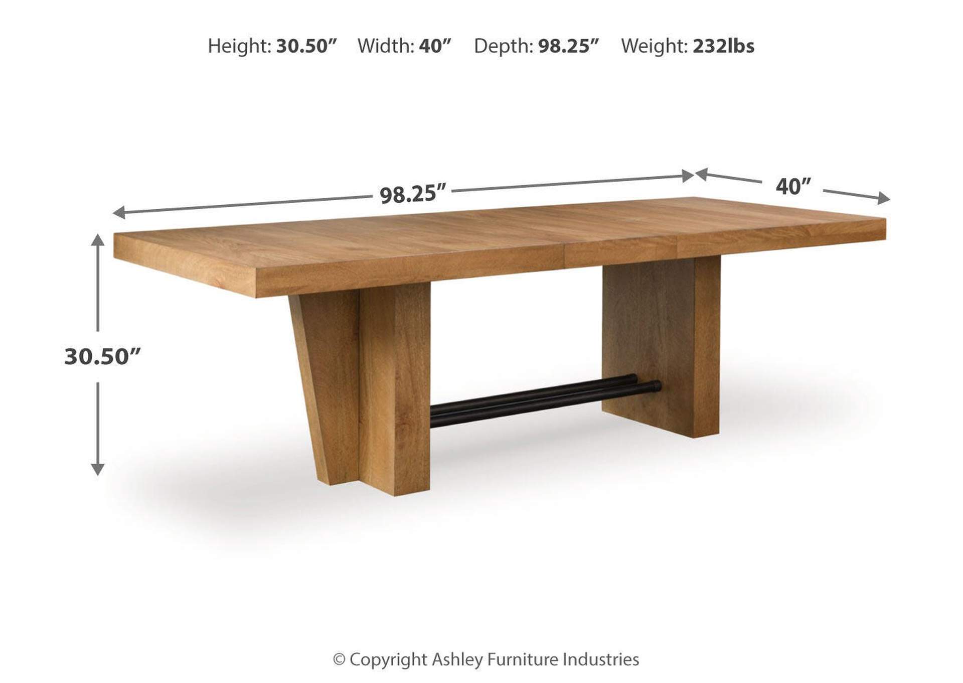 Kristiland Extendable Dining Table and 6 Chairs image 7