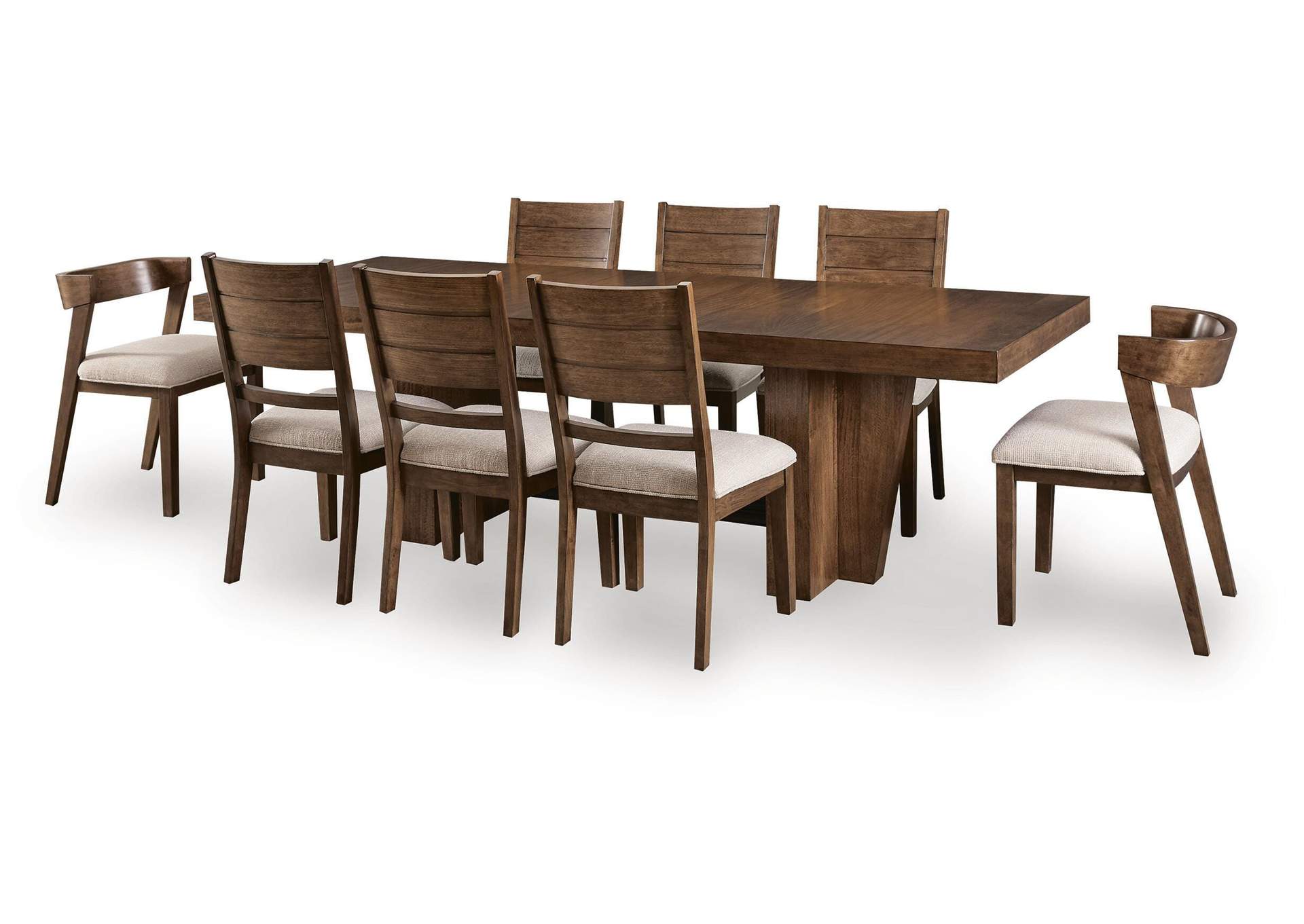 Kristiland Dining Table and 8 Chairs image 1
