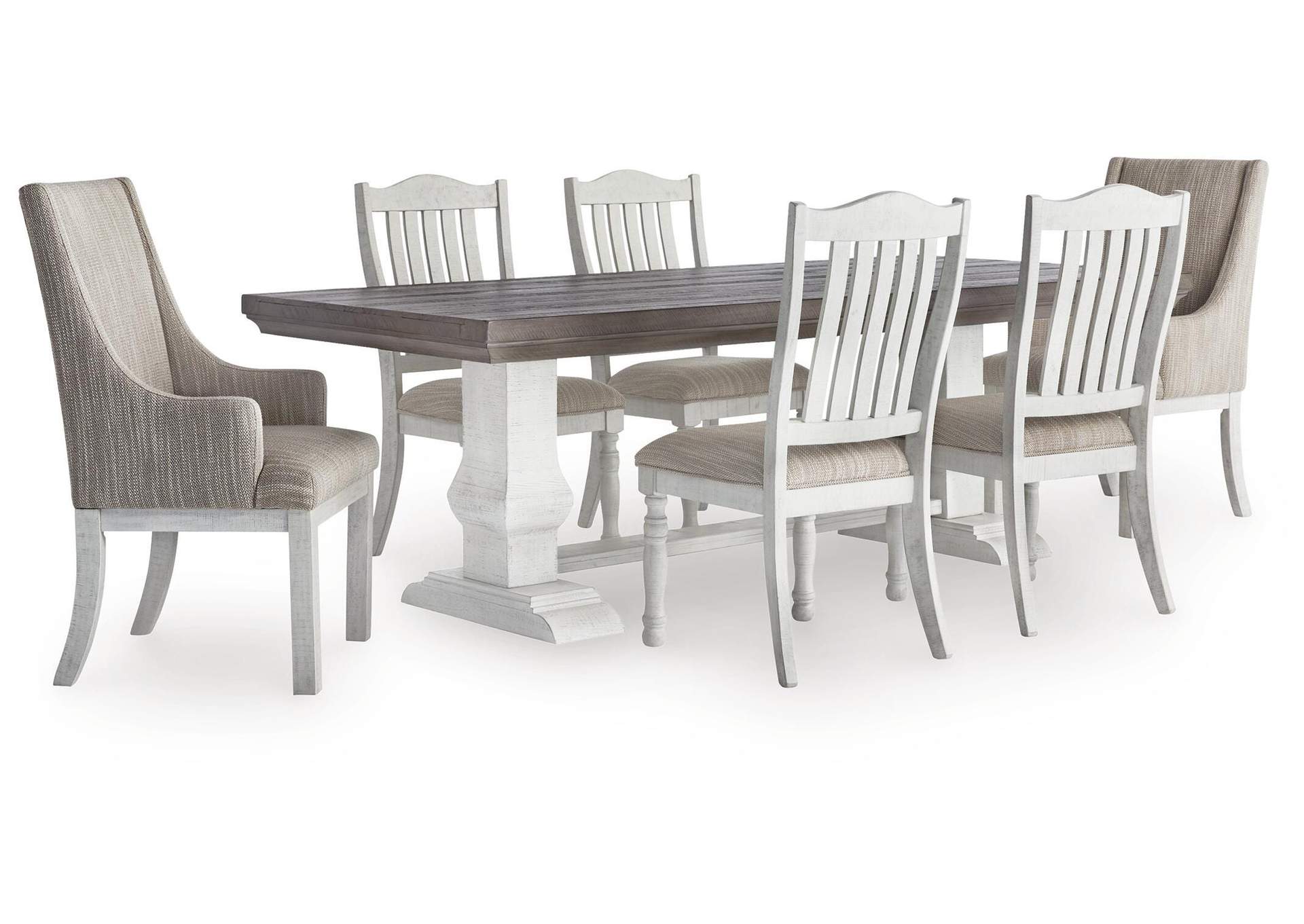 Havalance Dining Table and 6 Chairs image 1