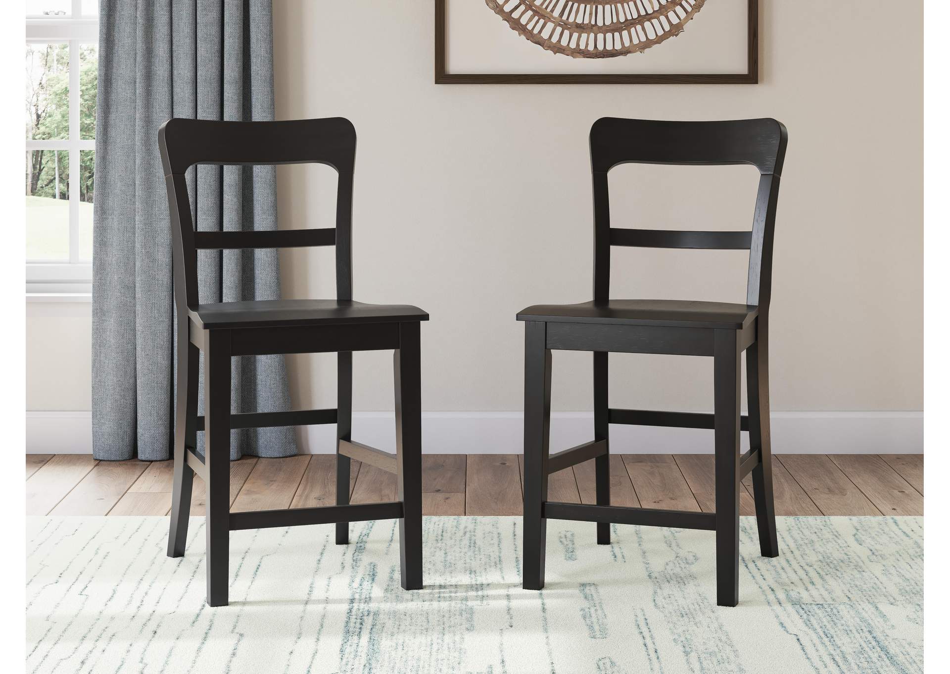 Greddinton Counter Height Dining Table and 4 Barstools image 11