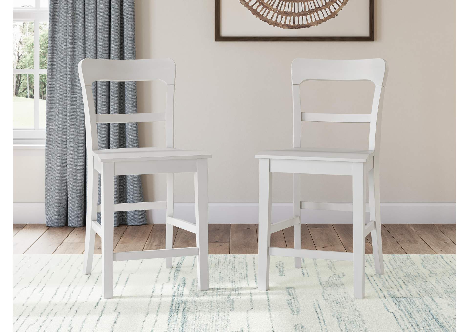Greddinton Counter Height Dining Table and 4 Barstools image 9