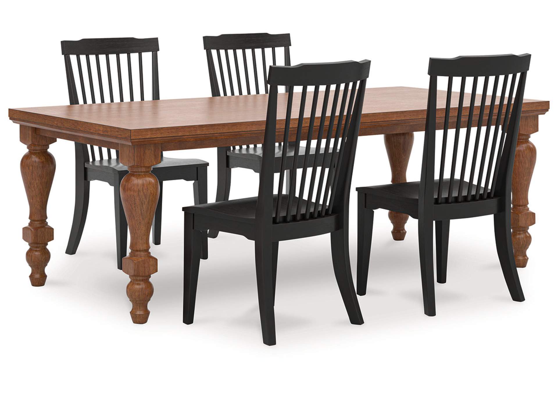 Chadworth Dining Table and 4 Chairs image 1