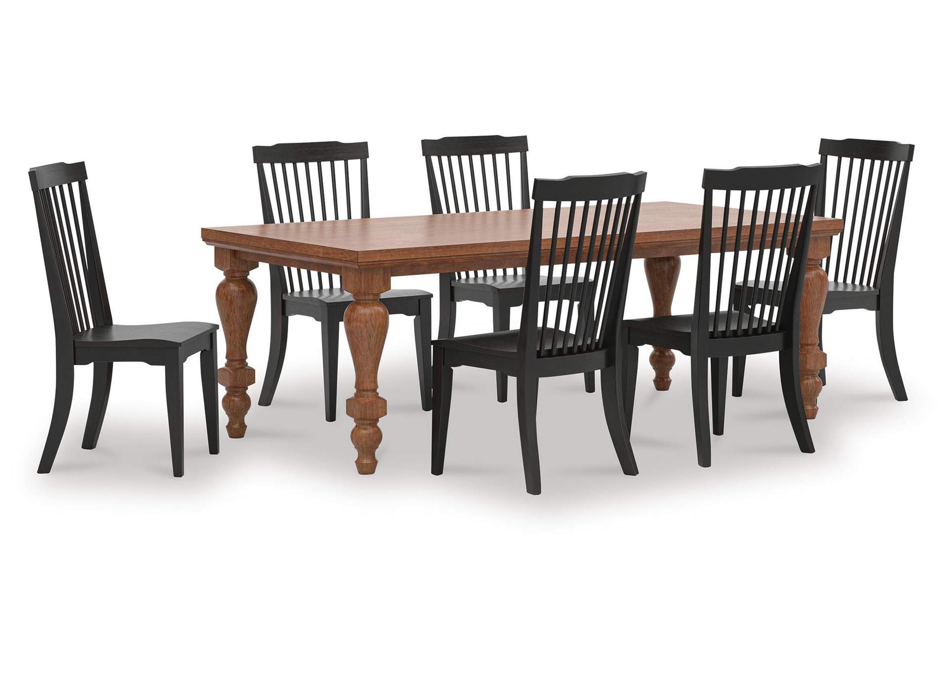 Greddinton Dining Table and 6 Chairs image 1