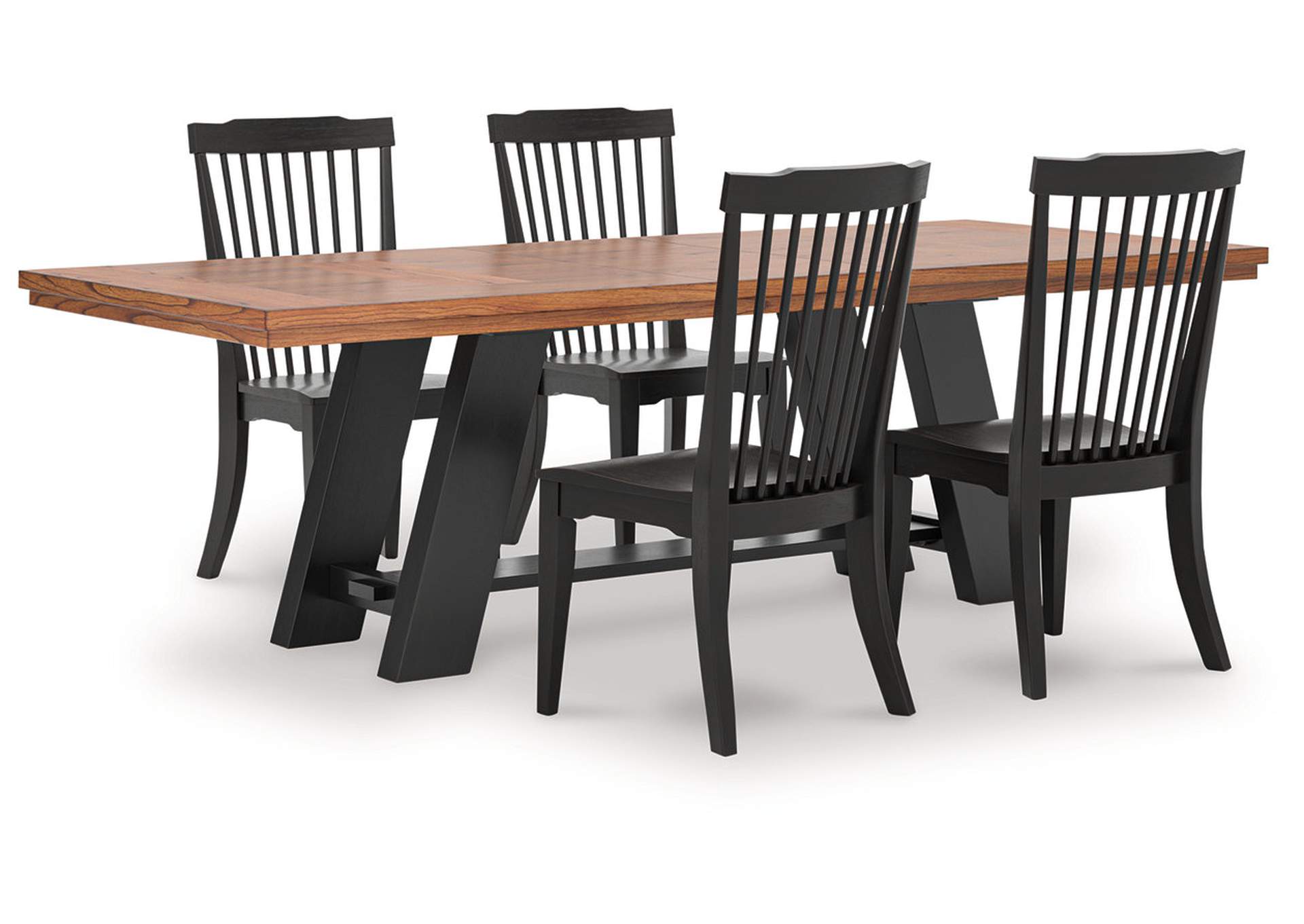 Chadworth Dining Table and 4 Chairs image 1