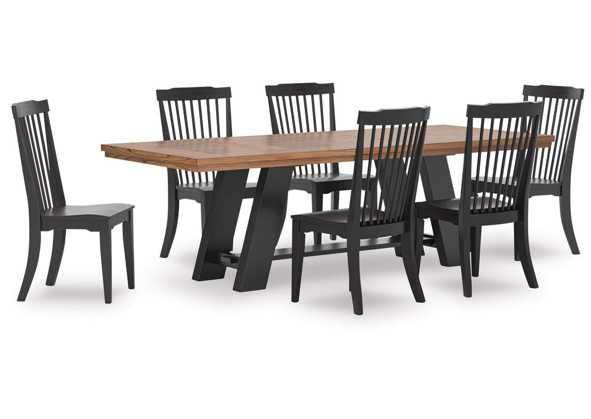 Chadworth Dining Table and 6 Chairs image 1