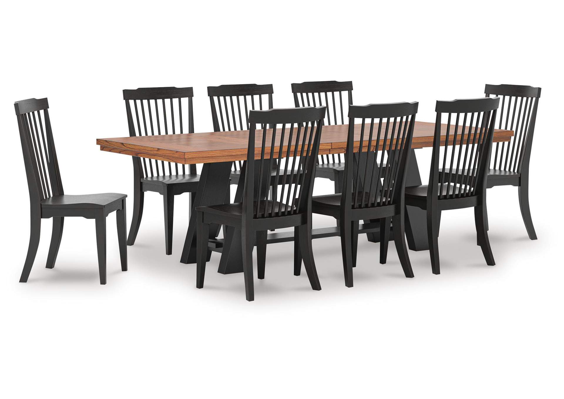 Greddinton Extension Dining Table and 8 Chairs image 1