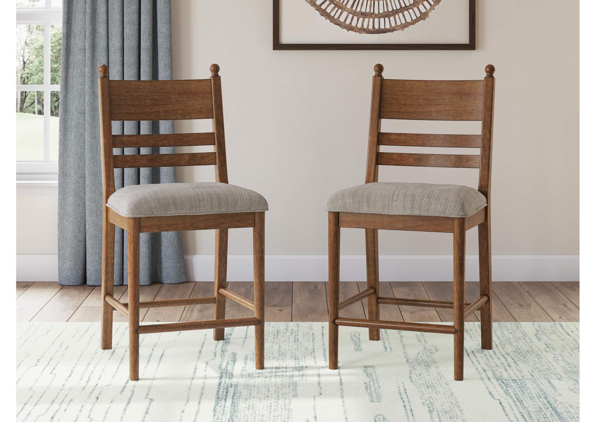 Greddinton Counter Height Dining Table and 4 Barstools image 11