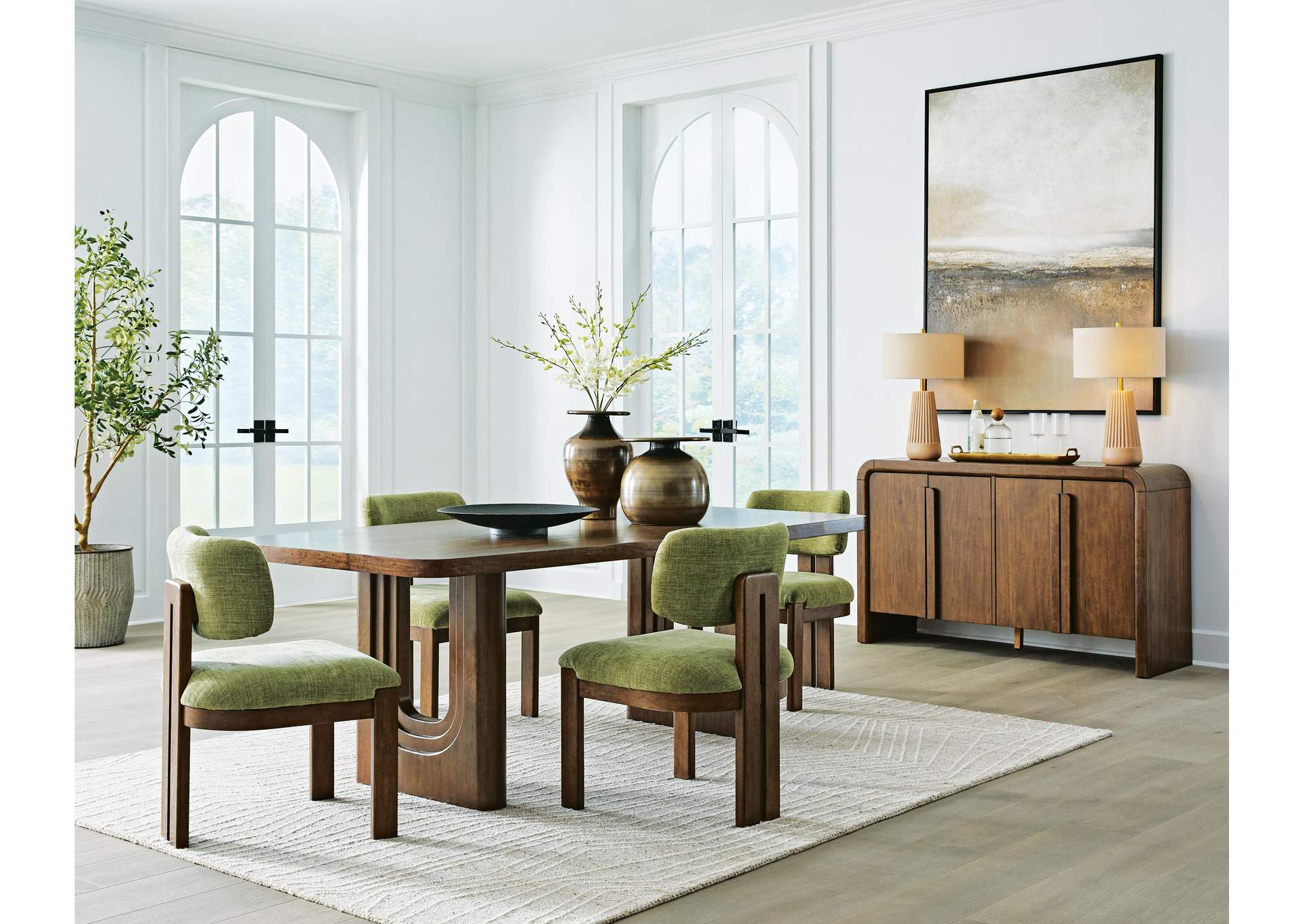 Paloma by Ashley Dining Table and 4 Chairs image 6