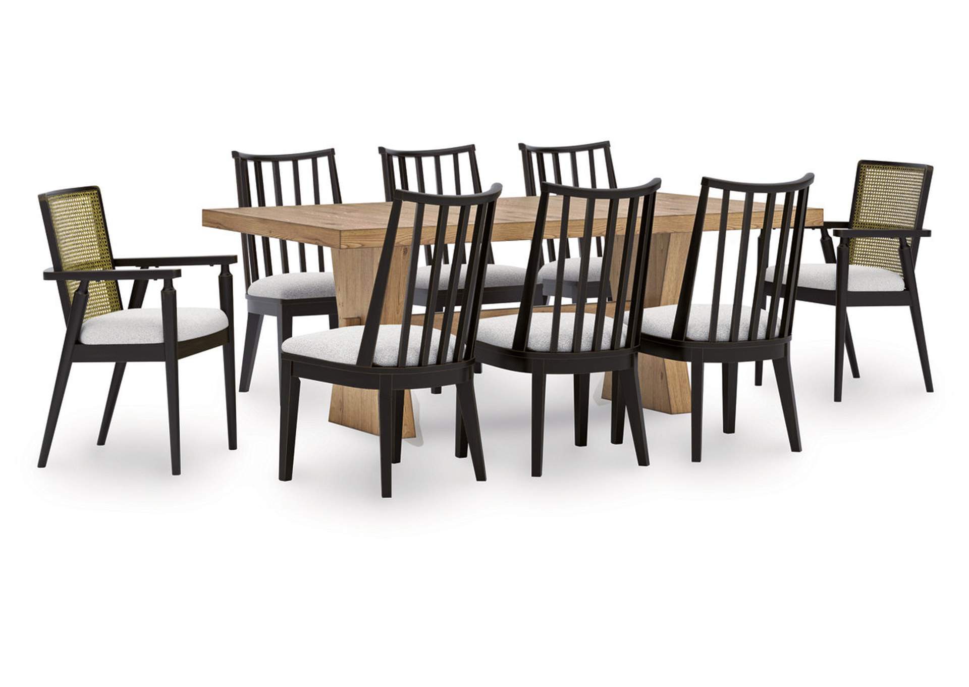 Galliden Dining Table and 8 Chairs image 1