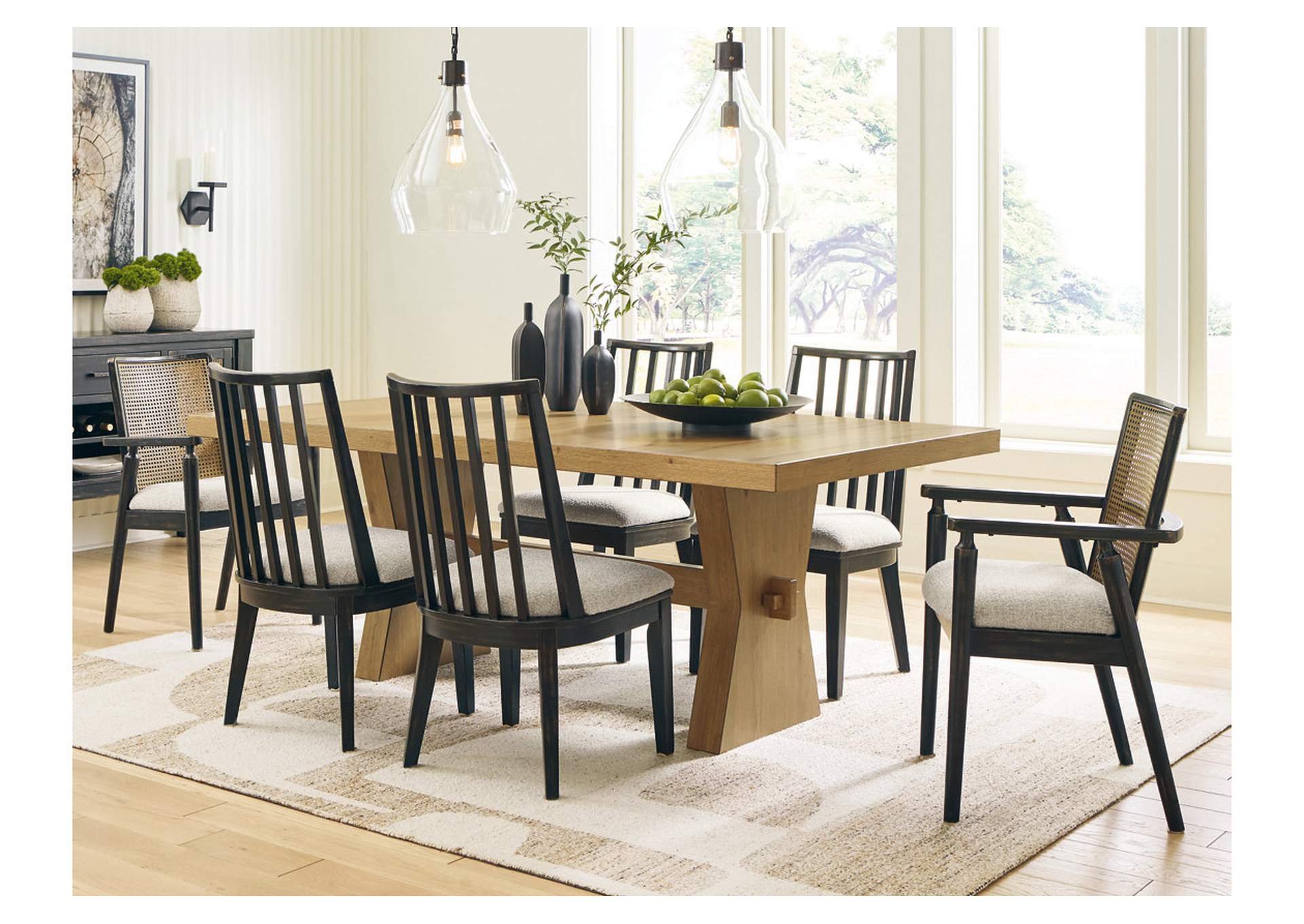 Galliden Dining Table and 6 Chairs image 5