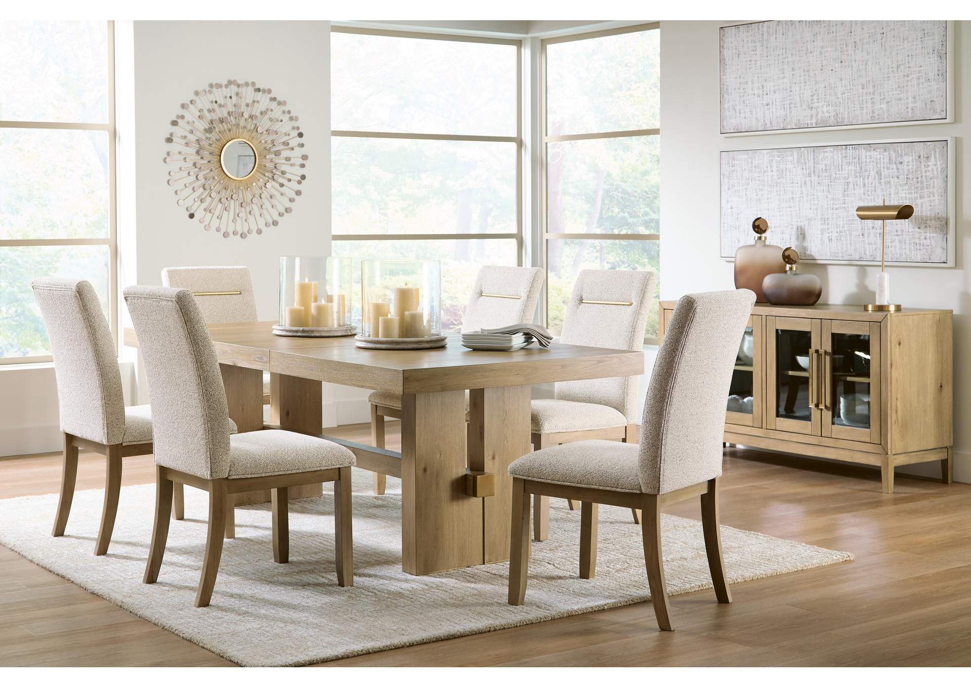 Crendlin Dining Table and 6 Chairs image 4
