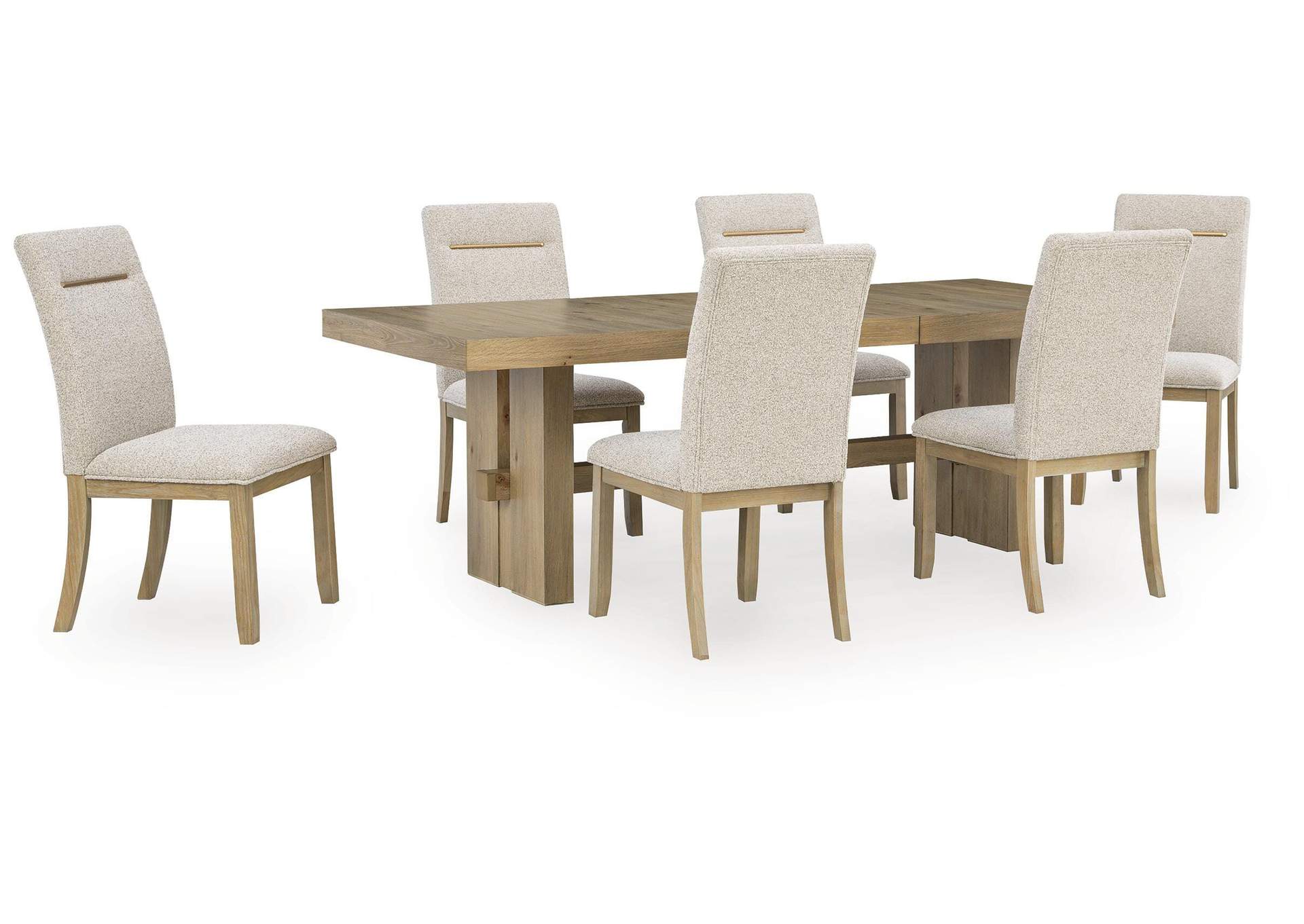 Crendlin Dining Table and 6 Chairs image 1