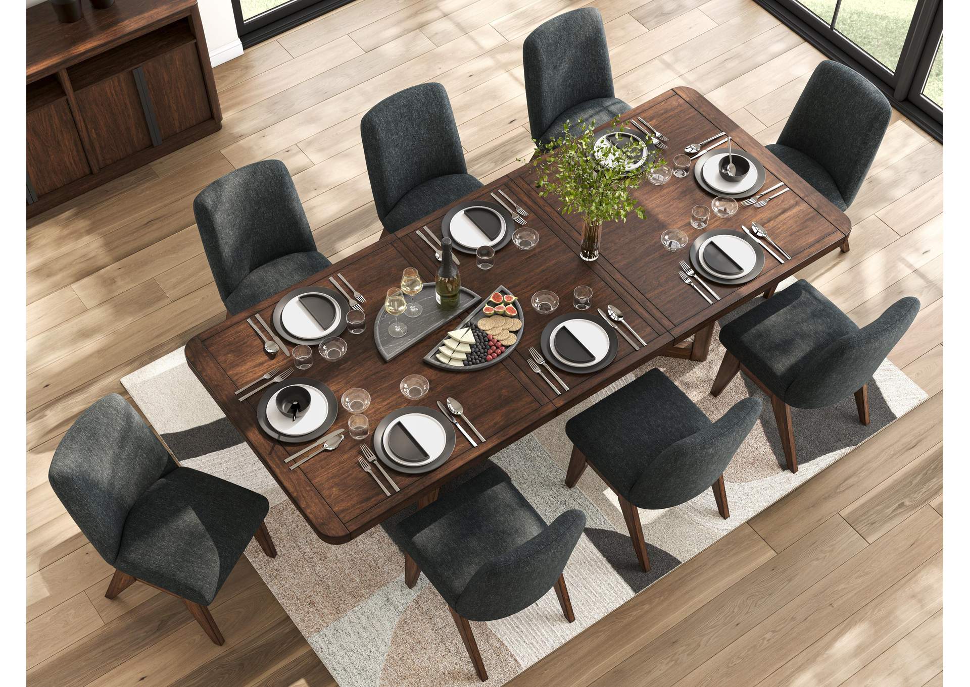Kendamor Extendable Dining Table and 8 Chairs image 10