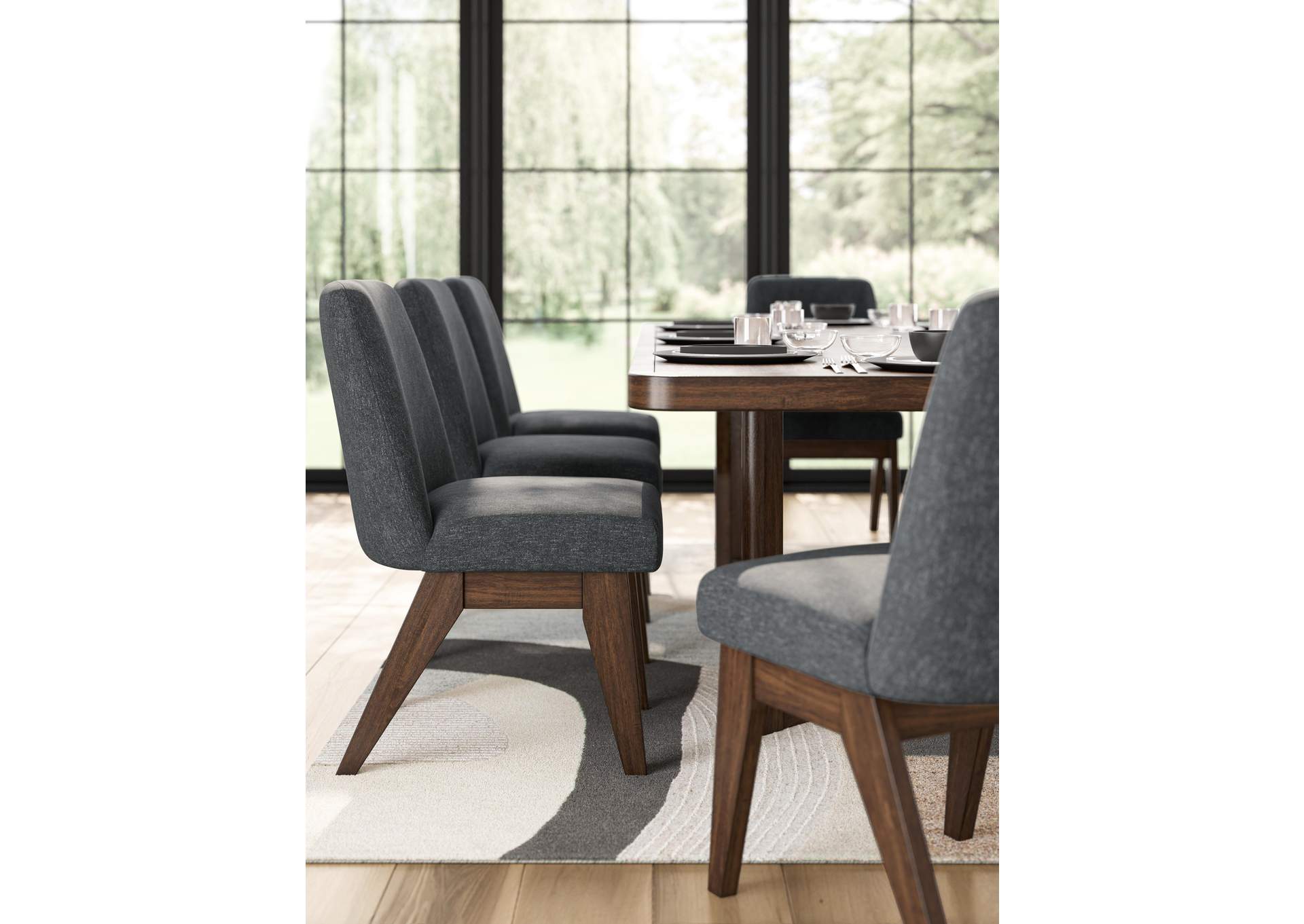Kendamor Extendable Dining Table and 6 Chairs image 10