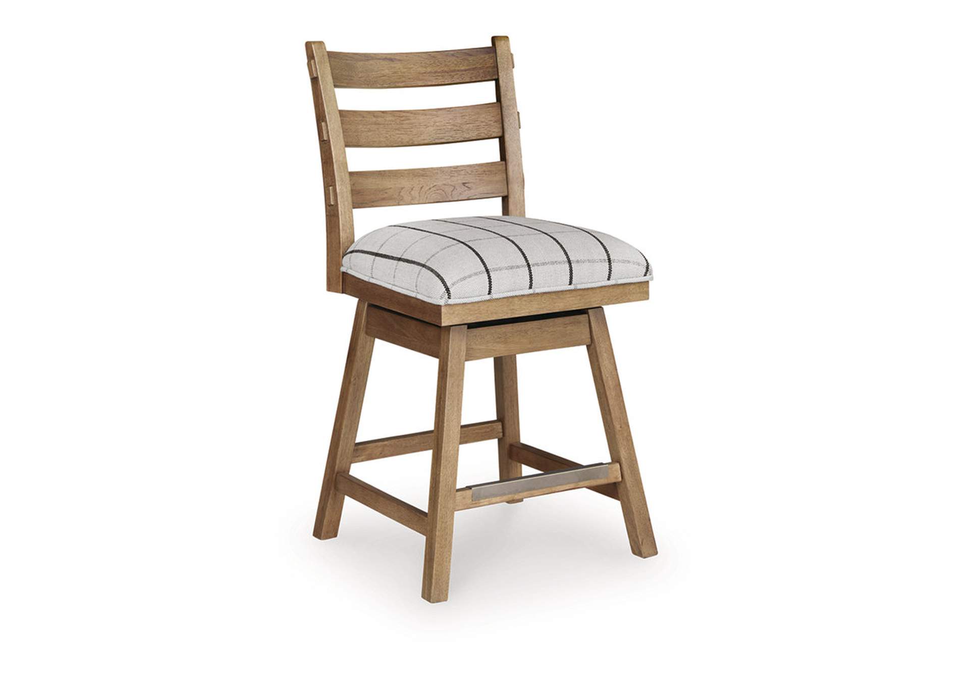 Ridgester Counter Height Swivel Barstool image 3