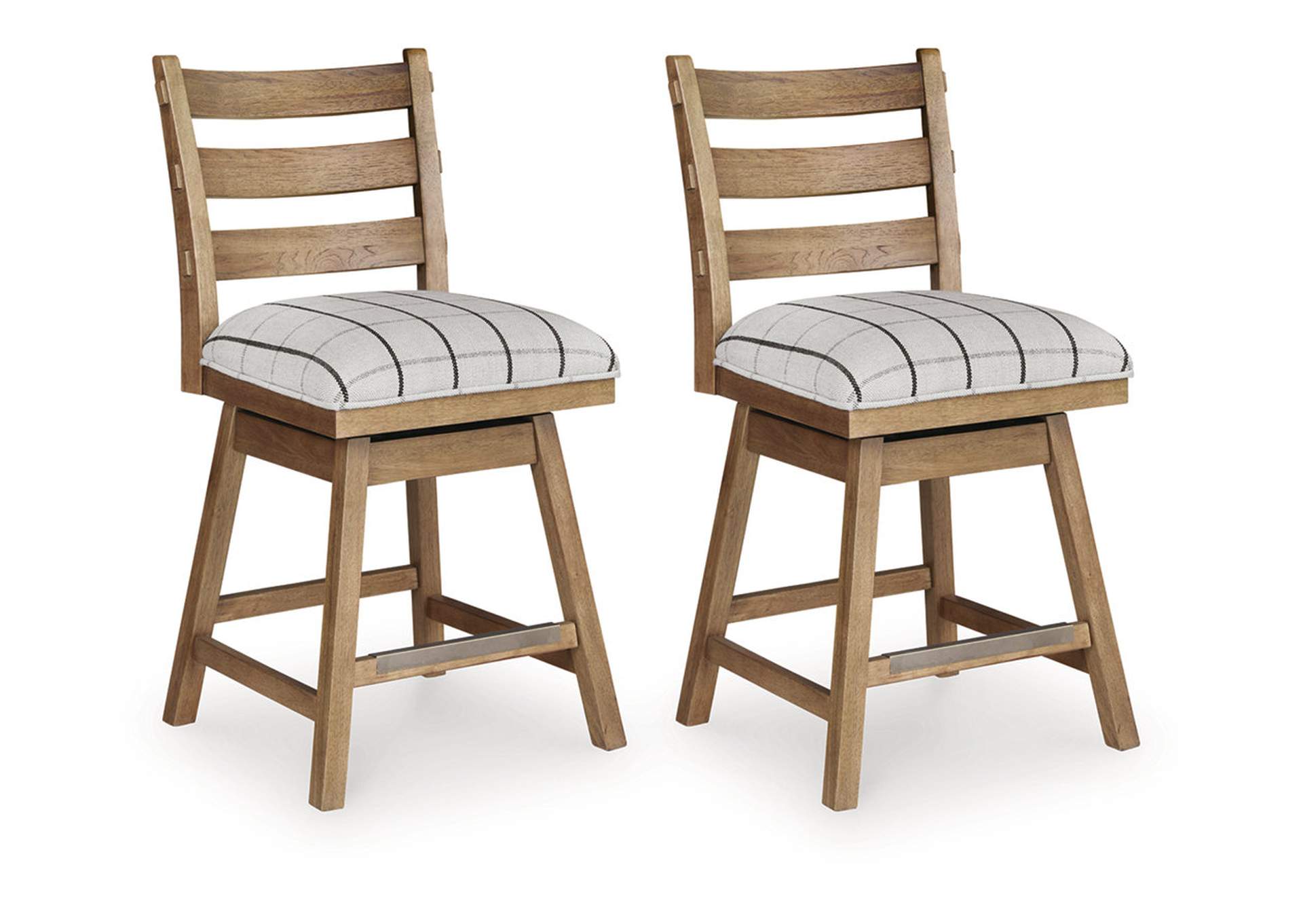 Ridgester Counter Height Swivel Barstool image 1