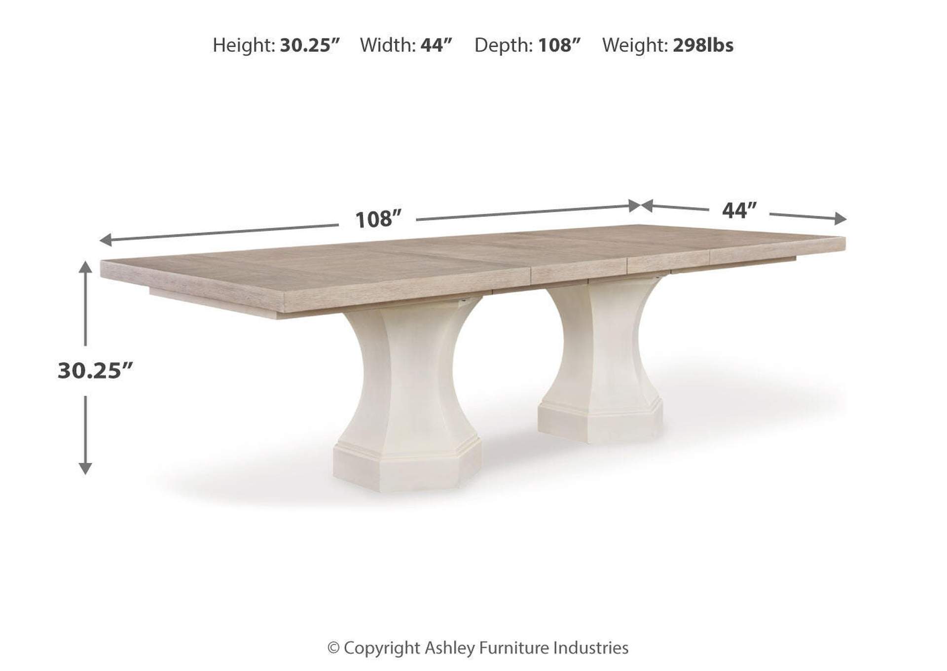 Jorlaina Dining Extension Table image 10