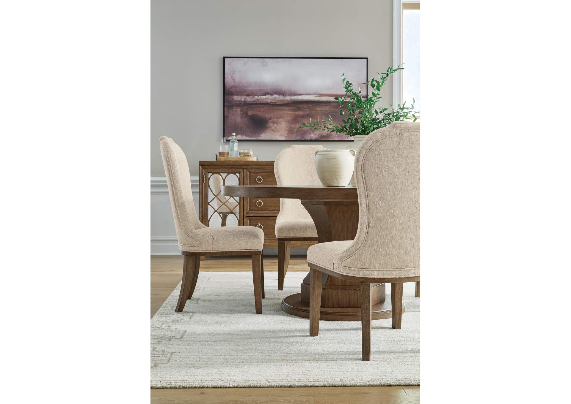 Jorlaina Dining Table and 4 Chairs image 5