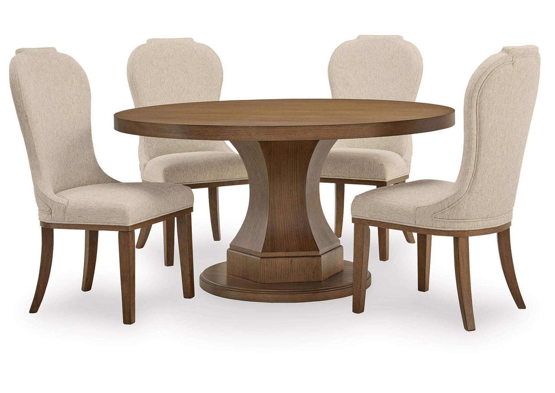 Jorlaina Dining Table and 4 Chairs image 1