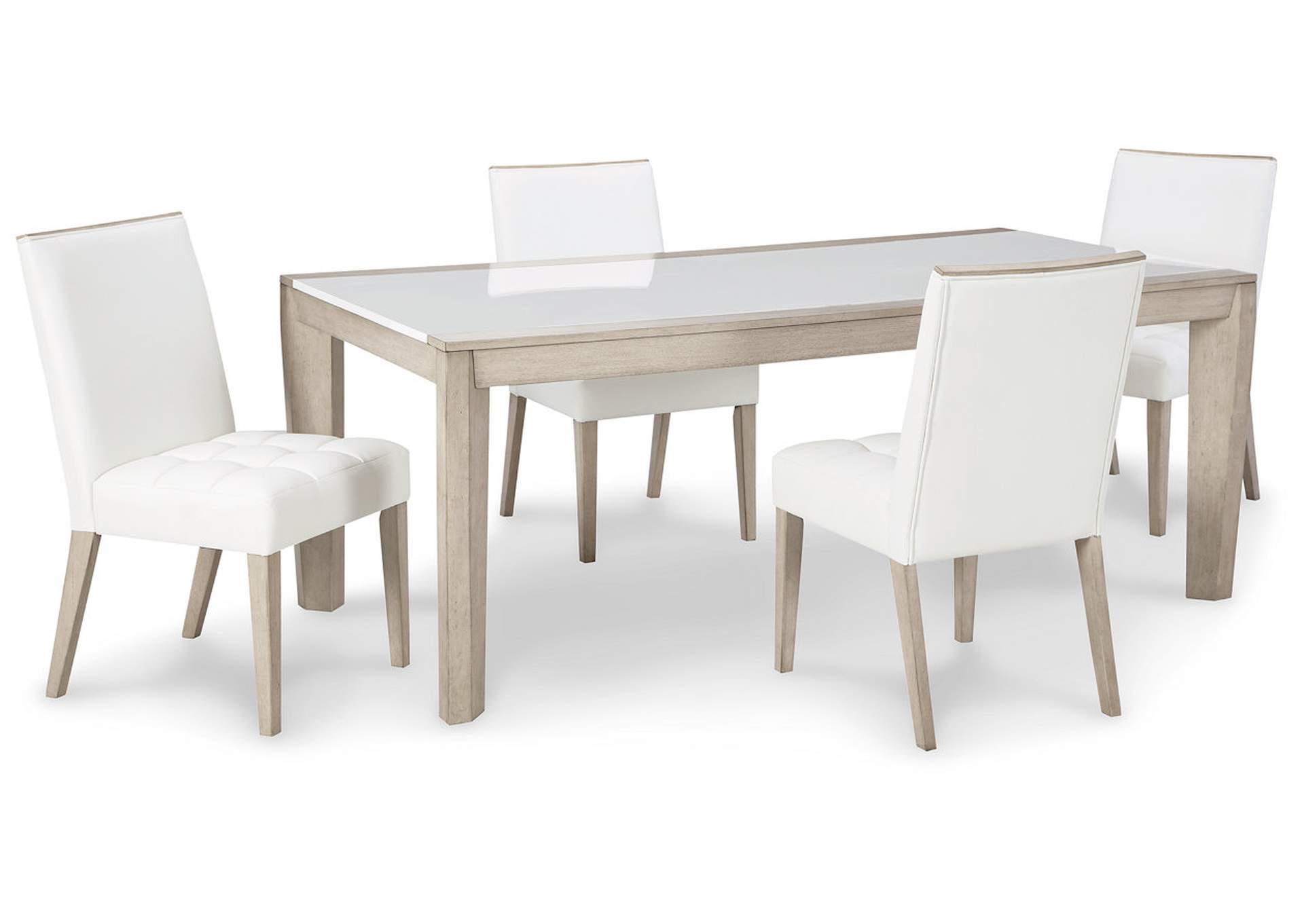 Wendora Dining Table and 4 Chairs image 1
