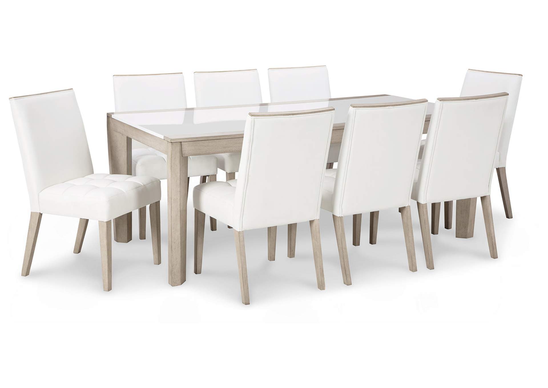 Wendora Dining Table and 8 Chairs